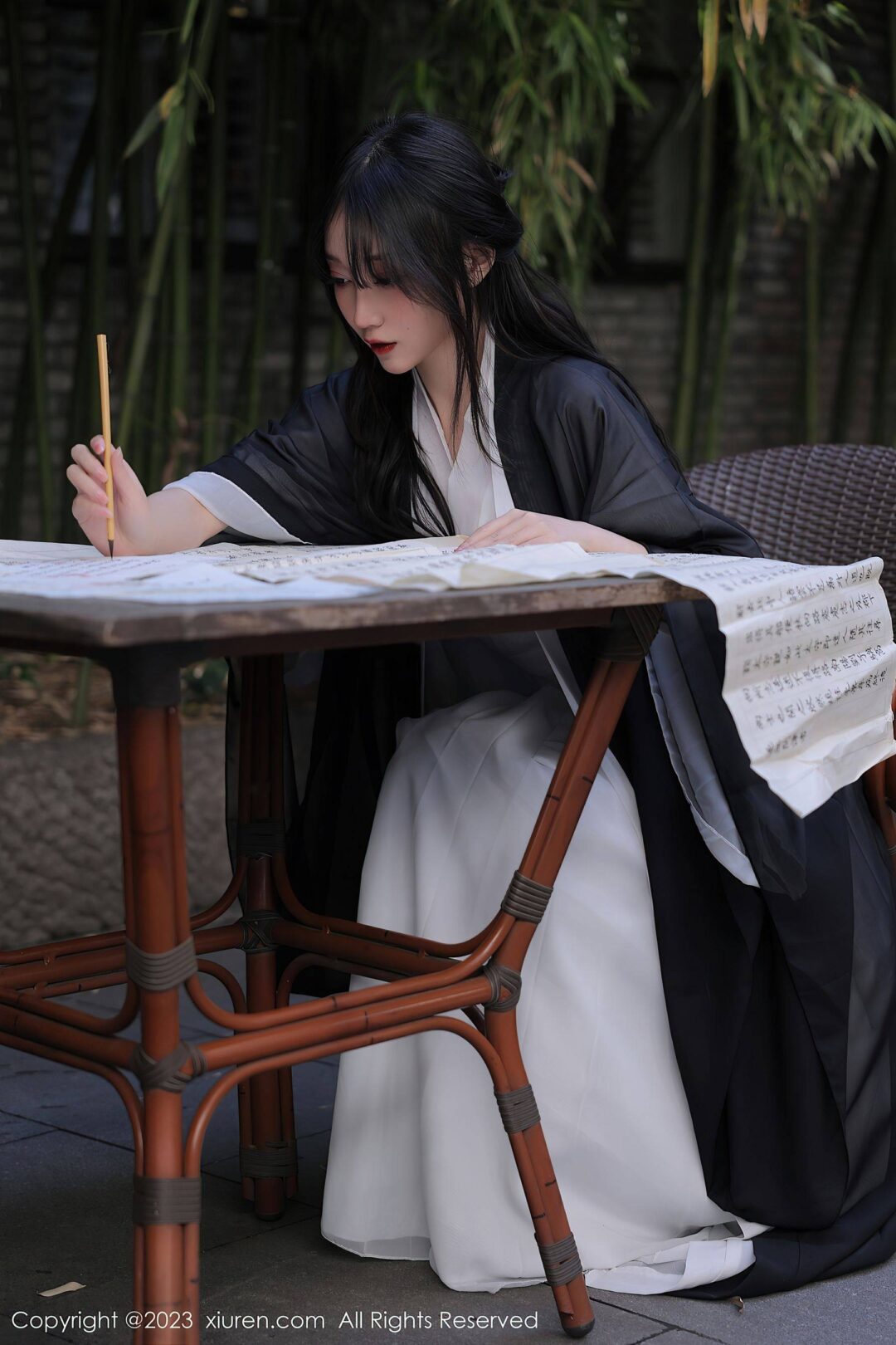 [XiuRen秀人网] No.6094 玥儿玥er 古装美腿Xiuren秀人写真高清美女套图写真下载-看套图看套图