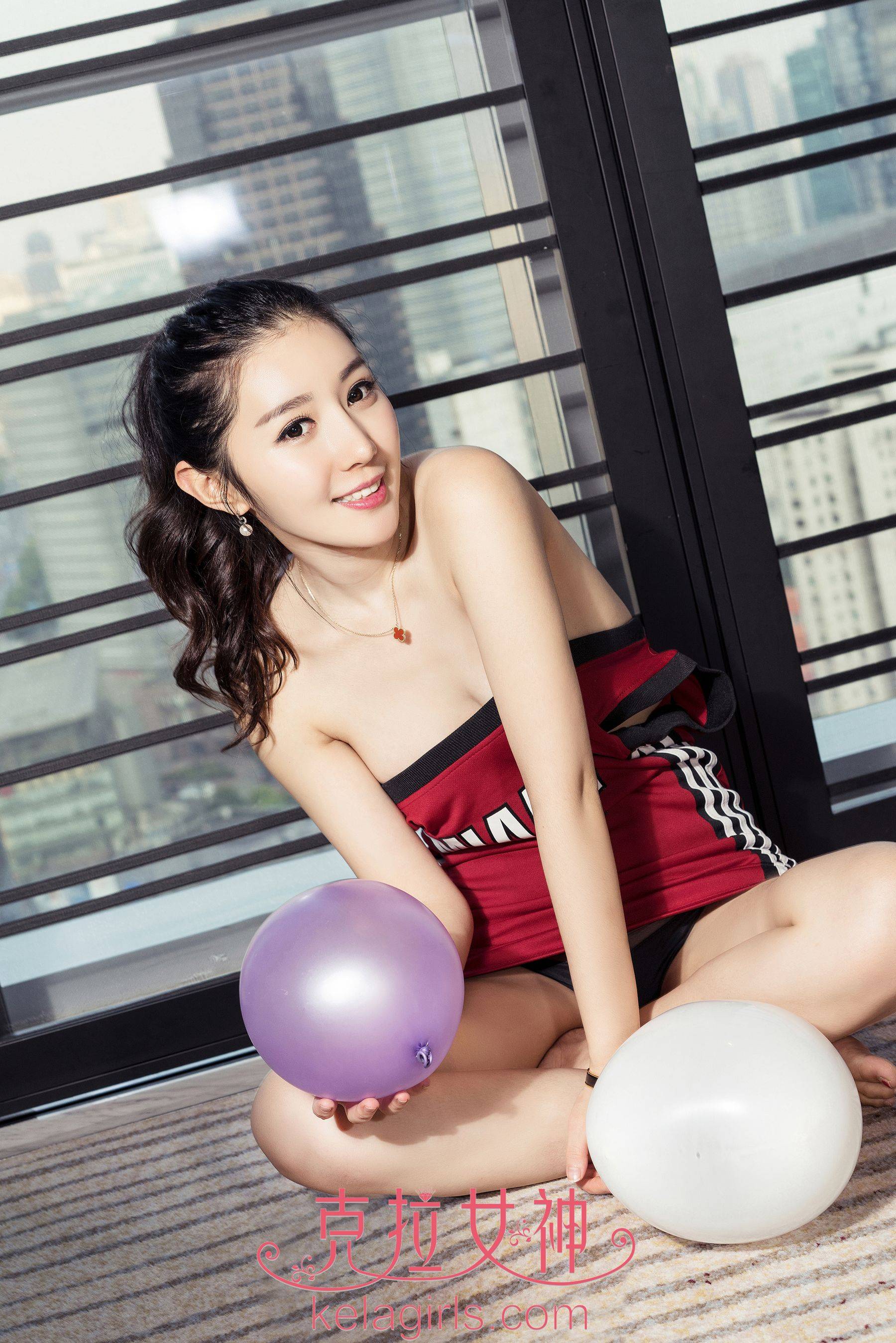 高子琁《NBA女神球迷》 [克拉女神]Xiuren秀人写真高清美女套图写真下载-看套图看套图