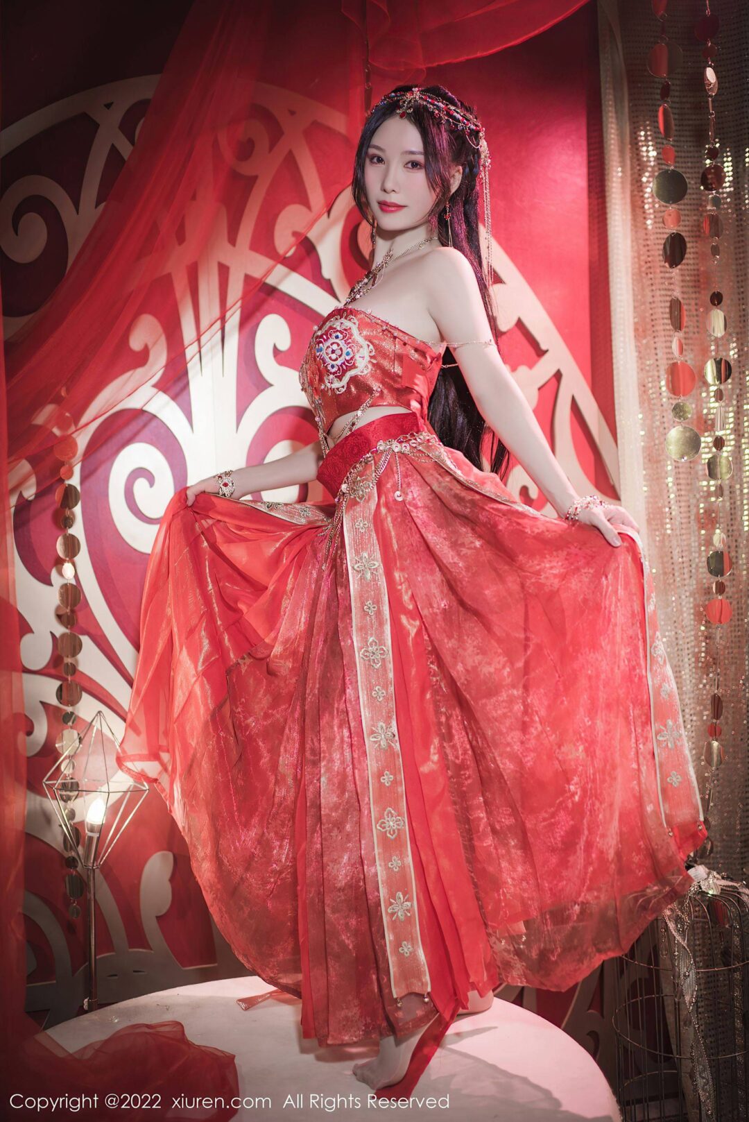 [XiuRen秀人网] No.5699 利世 舞娘美腿Xiuren秀人写真高清美女套图写真下载-看套图看套图