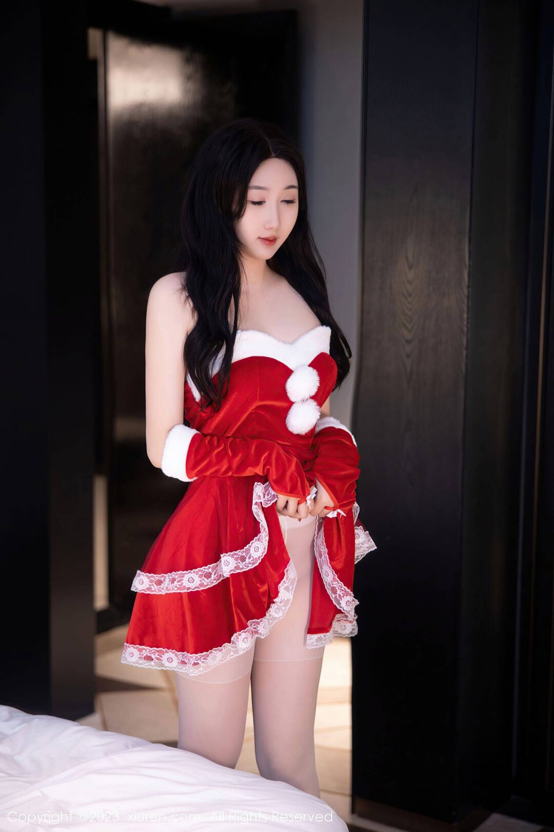 [XiuRen秀人网] No.6163 江真真 美臀丰腴Xiuren秀人写真高清美女套图写真下载-看套图看套图