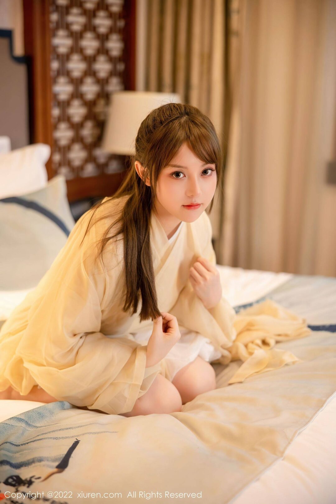 [XiuRen秀人网] No.5653 豆瓣酱 古装美臀Xiuren秀人写真高清美女套图写真下载-看套图看套图