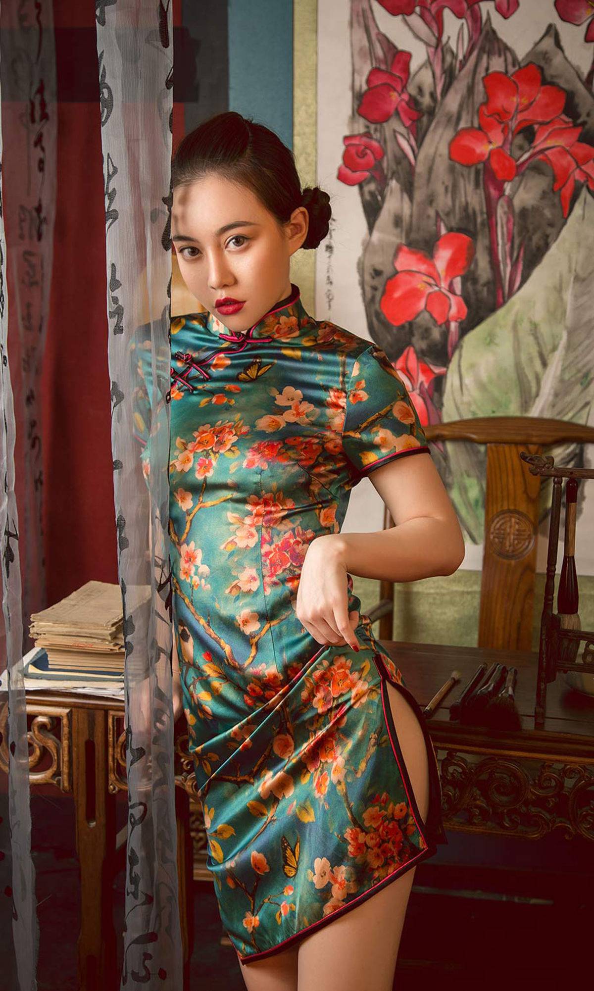 [尤果圈爱尤物] No.1577 孟十朵&刘邦妮 赏心月慕Xiuren秀人写真高清美女套图写真下载-看套图看套图