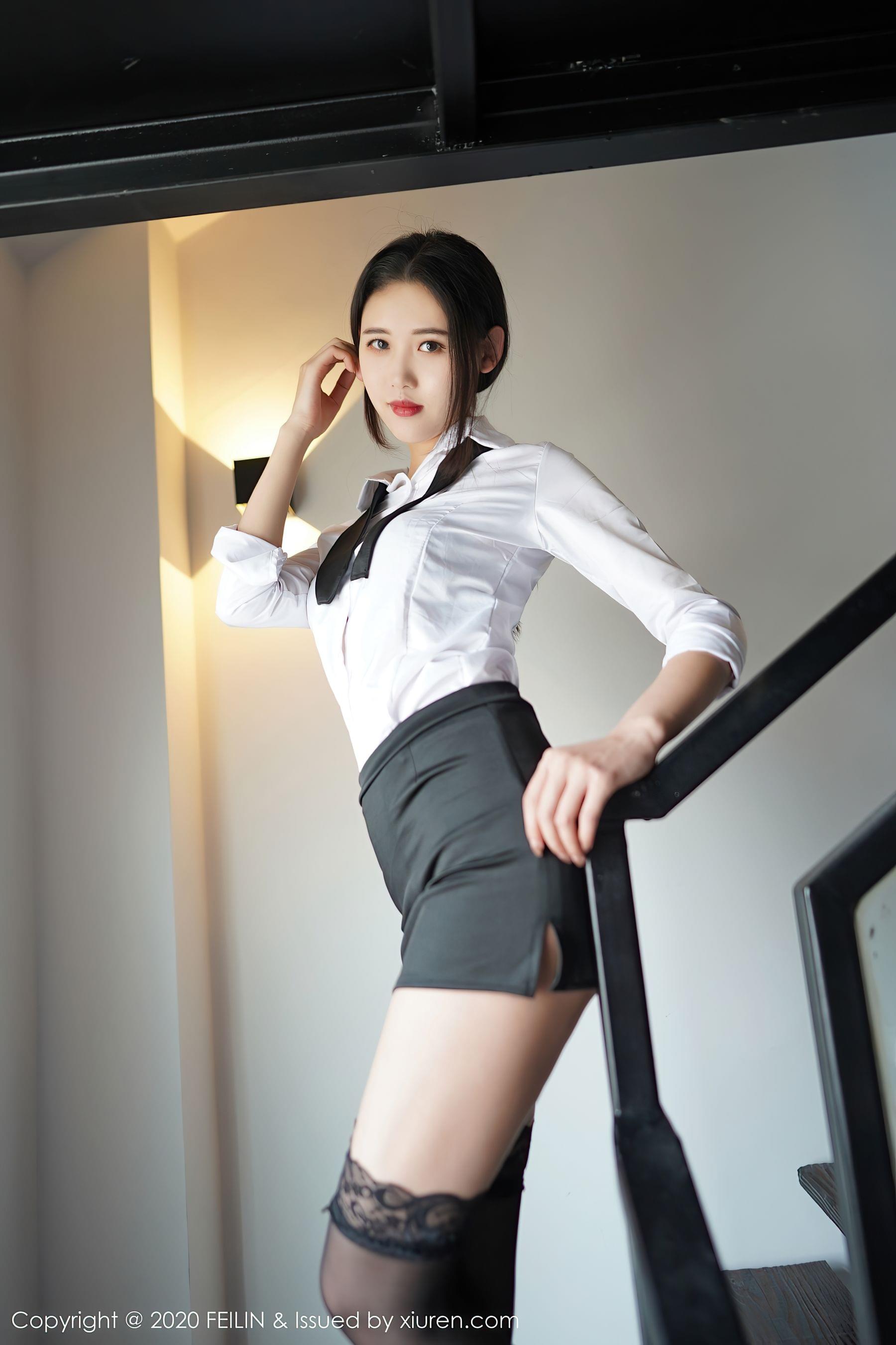 [嗲囡囡FEILIN] VOL.341 陈一涵Xiuren秀人写真高清美女套图写真下载-看套图看套图