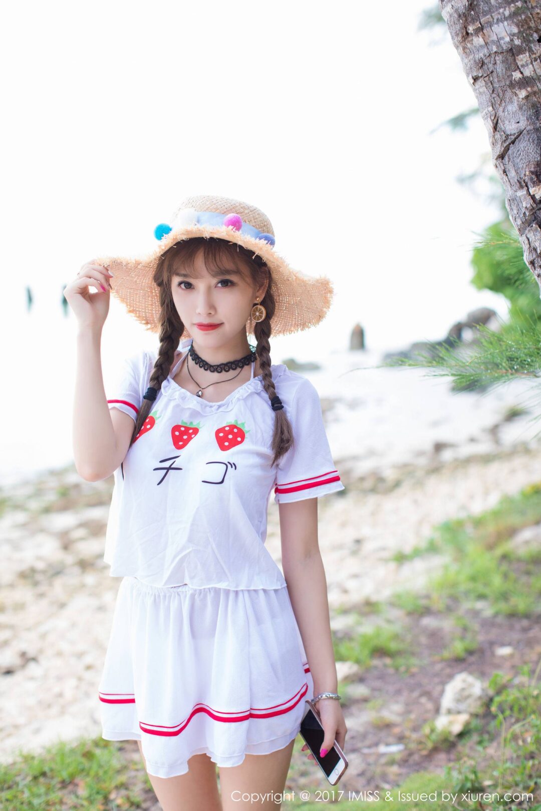 杨晨晨sugar《阳光和沙滩，香车与美人》 [爱蜜社IMiss] Vol.185Xiuren秀人写真高清美女套图写真下载-看套图看套图