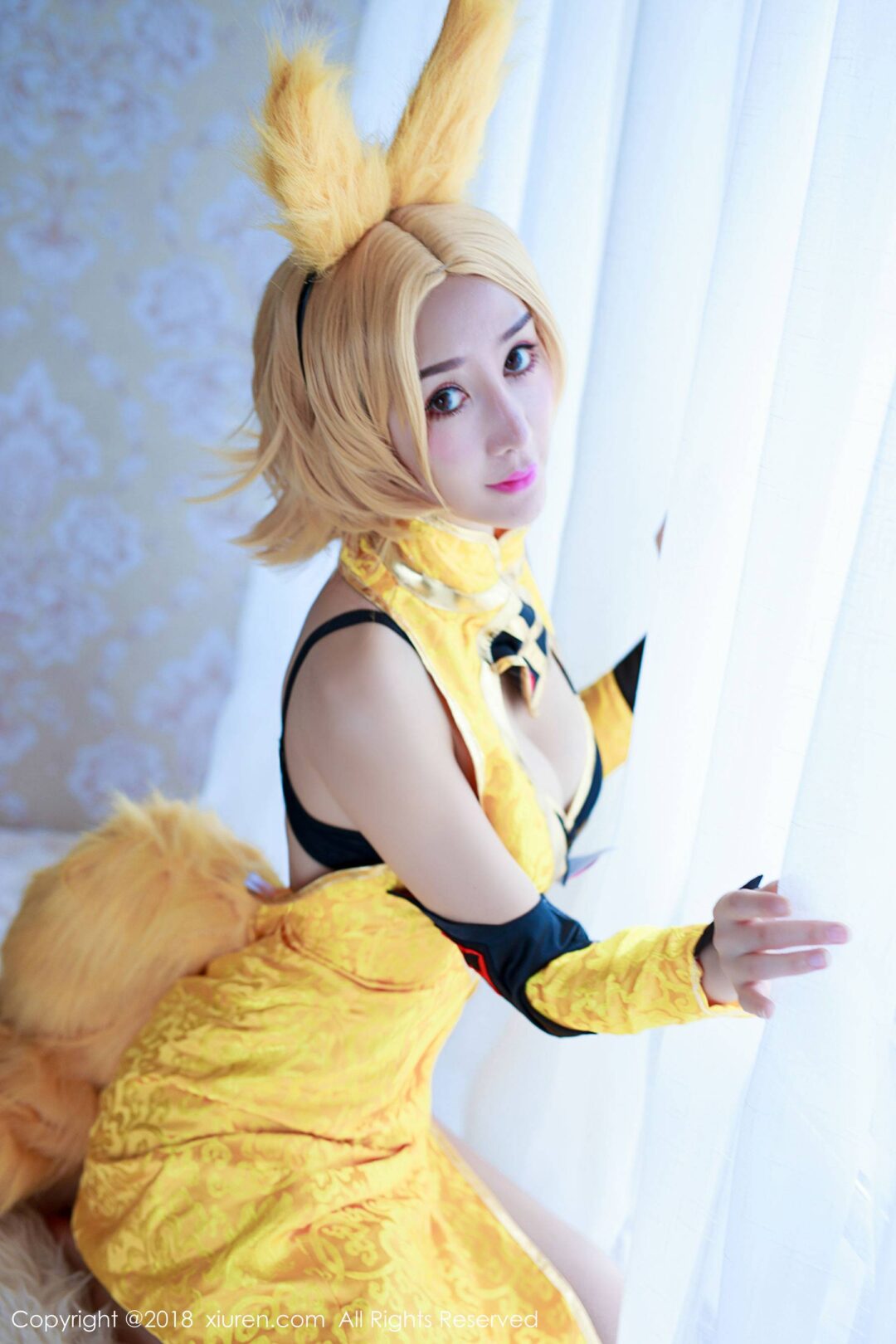 邹晶晶女王《王者荣耀妲己COS》 [秀人XiuRen] No.937Xiuren秀人写真高清美女套图写真下载-看套图看套图