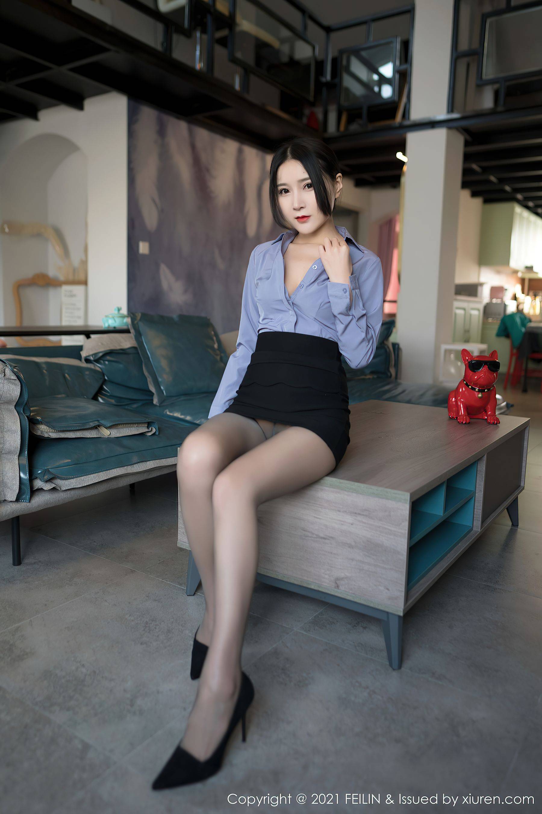 [嗲囡囡FEILIN] VOL.369 林煊煊Xiuren秀人写真高清美女套图写真下载-看套图看套图