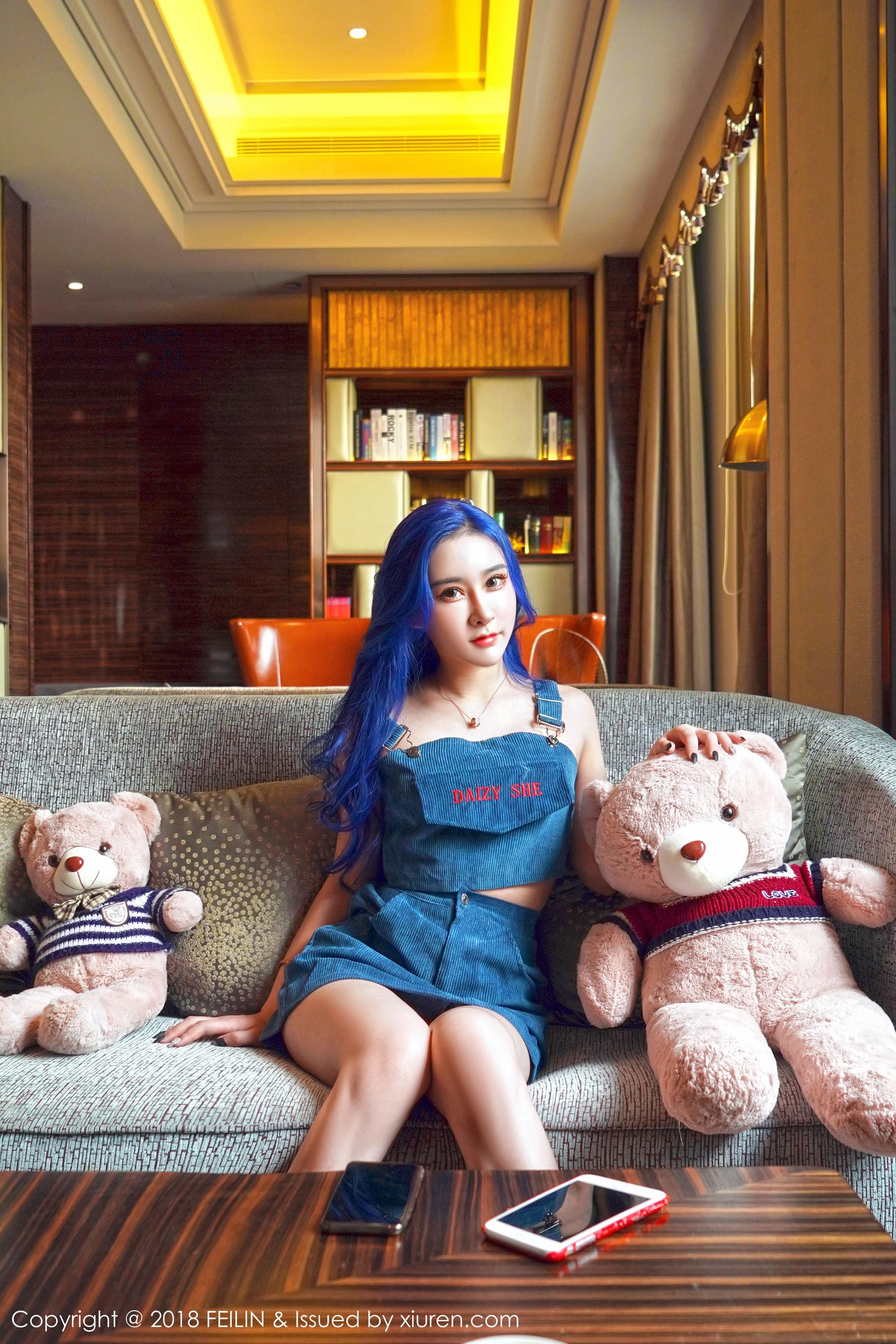 [嗲囡囡FEILIN] VOL.166 喵莫儿Xiuren秀人写真高清美女套图写真下载-看套图看套图