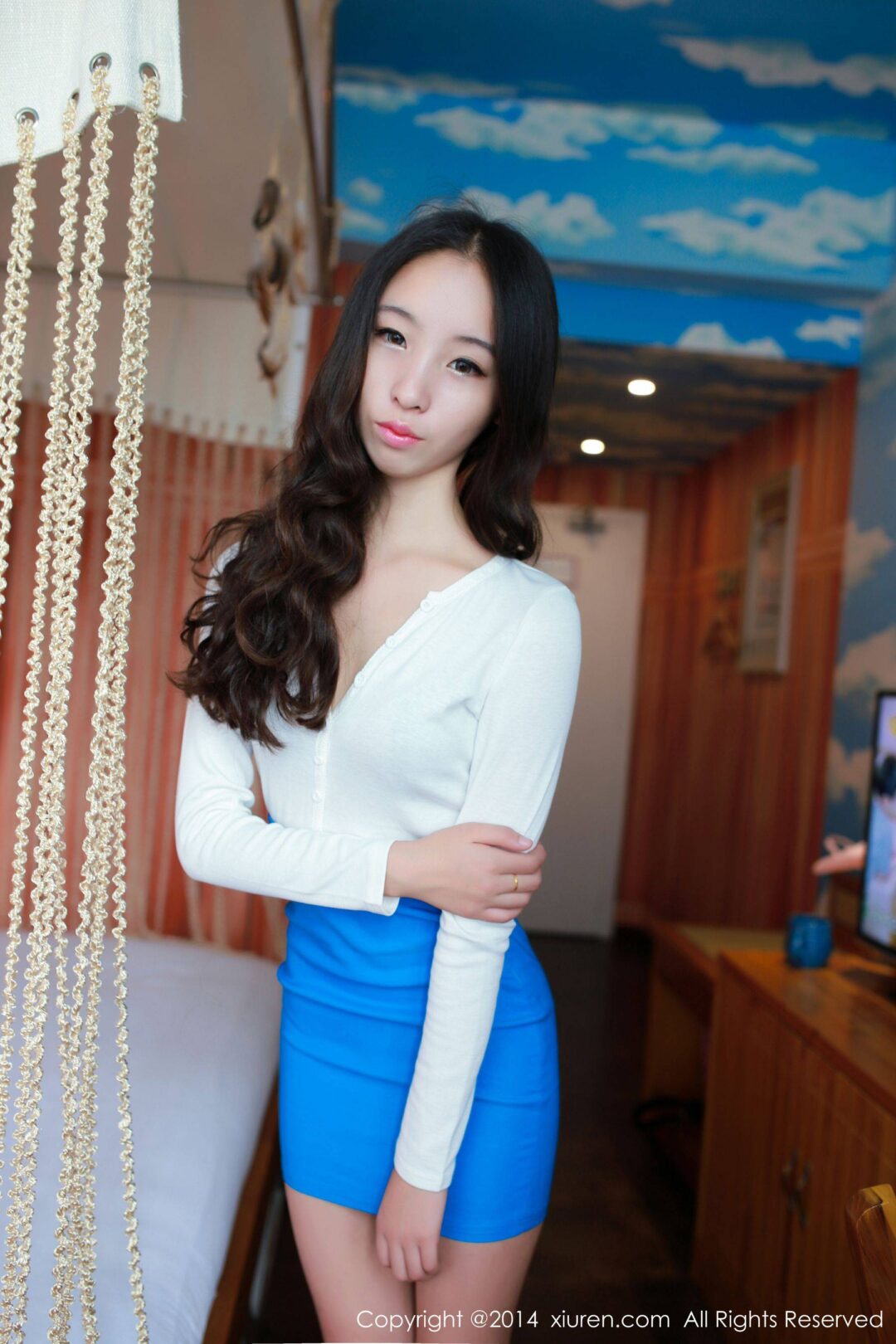 梓萱Crystal《制服少女+猫耳系列》 [秀人网XiuRen] No.219Xiuren秀人写真高清美女套图写真下载-看套图看套图