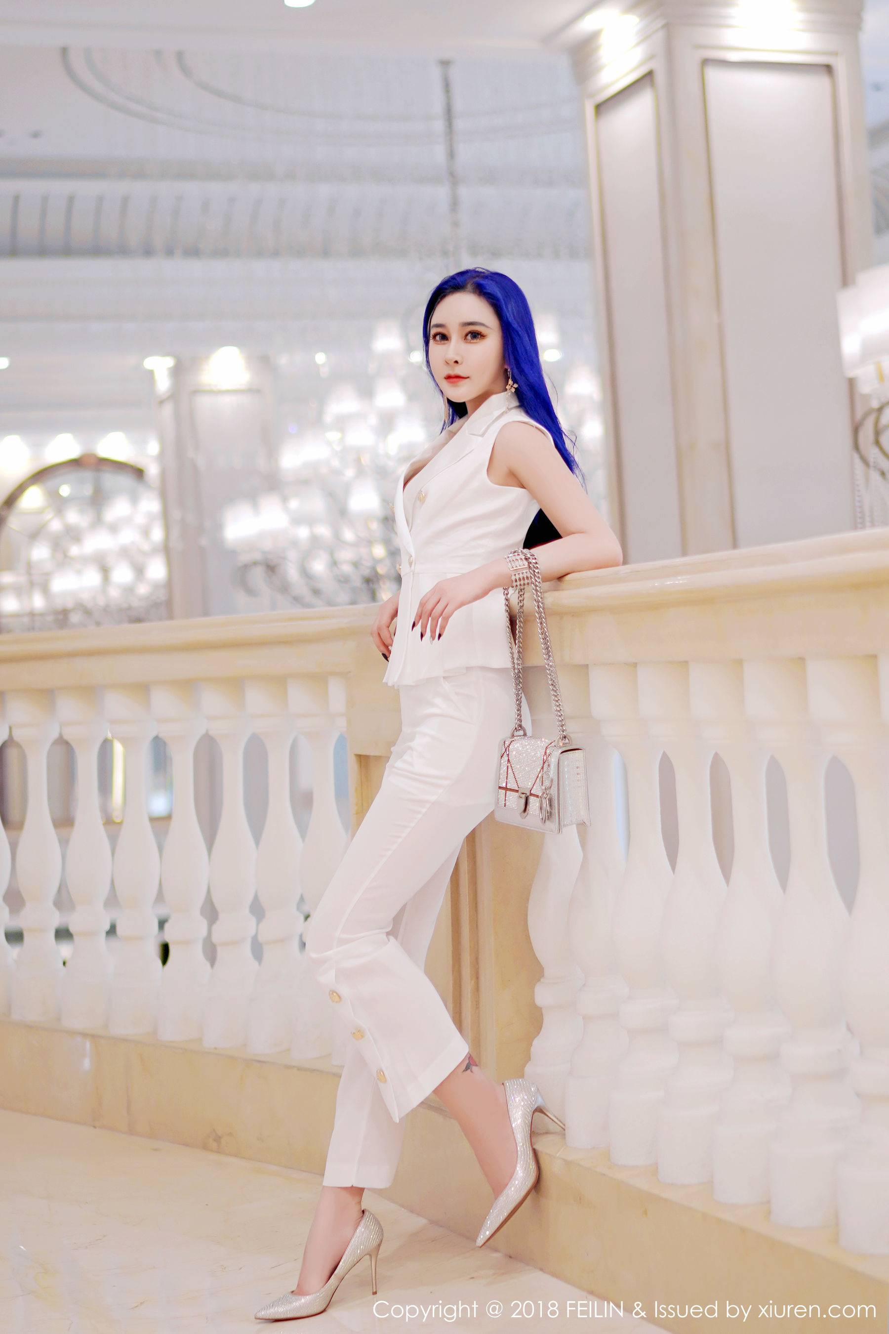 [嗲囡囡FEILIN] VOL.159 喵莫儿Xiuren秀人写真高清美女套图写真下载-看套图看套图