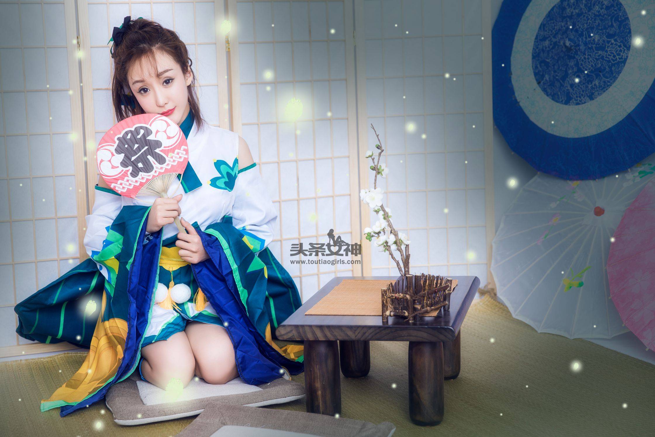 米粒儿/顾籼《御魂莹草COS》 [头条女神]Xiuren秀人写真高清美女套图写真下载-看套图看套图