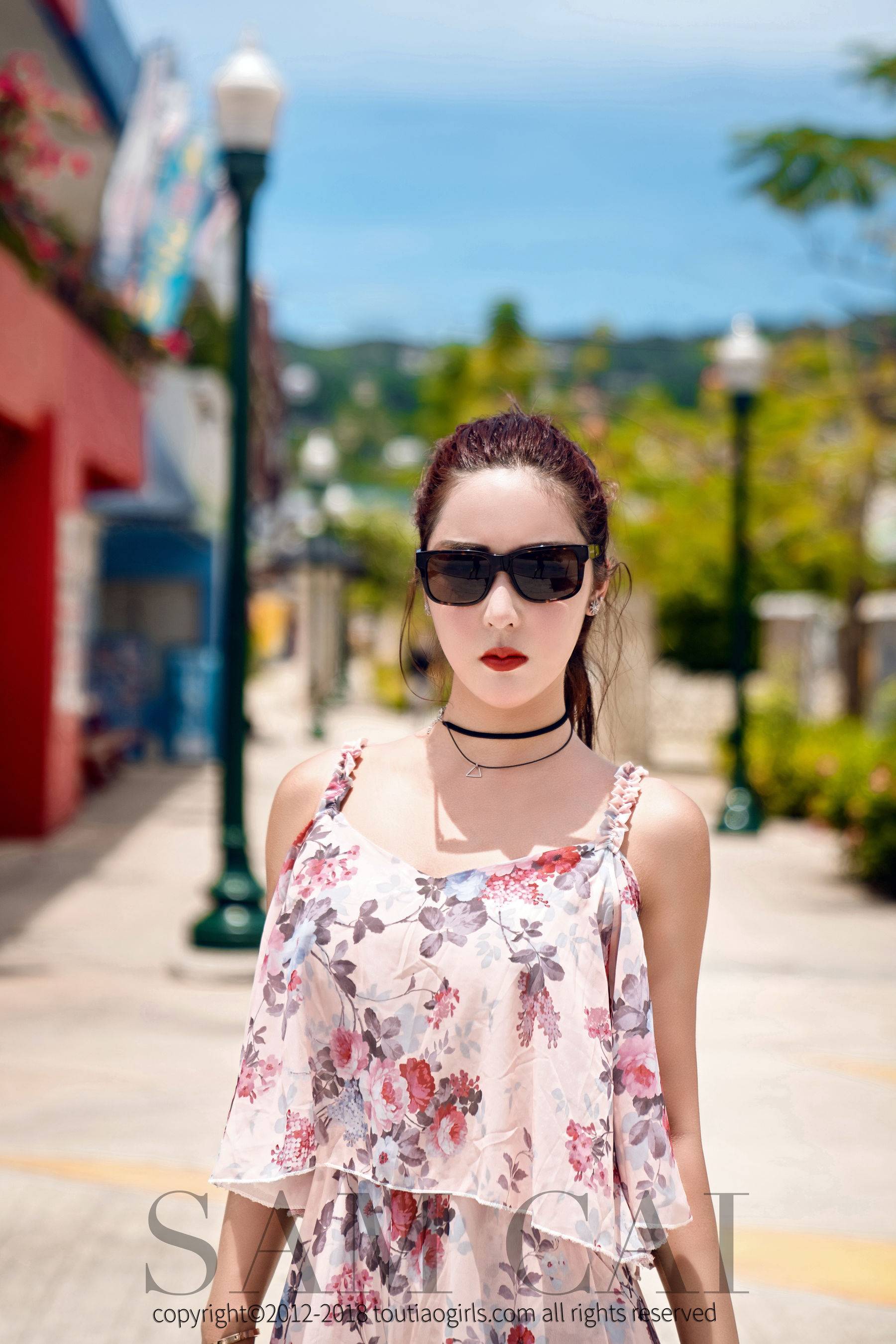 蔡楠《塞班风情》 [头条女神Toutiaogirls]Xiuren秀人写真高清美女套图写真下载-看套图看套图