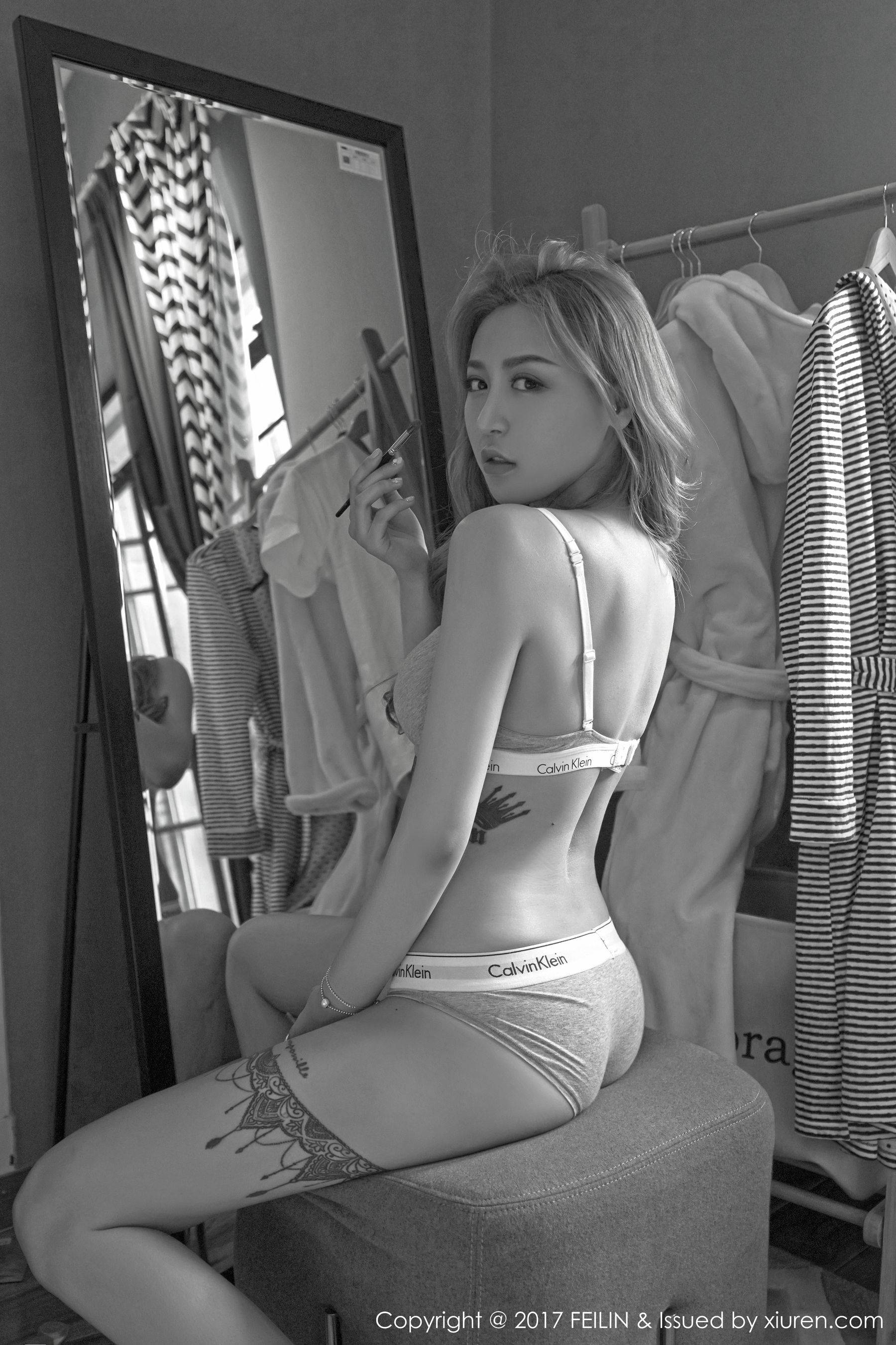 晗大大Via《身材健美细腿修长》 [嗲囡囡FEILIN] VOL.089Xiuren秀人写真高清美女套图写真下载-看套图看套图