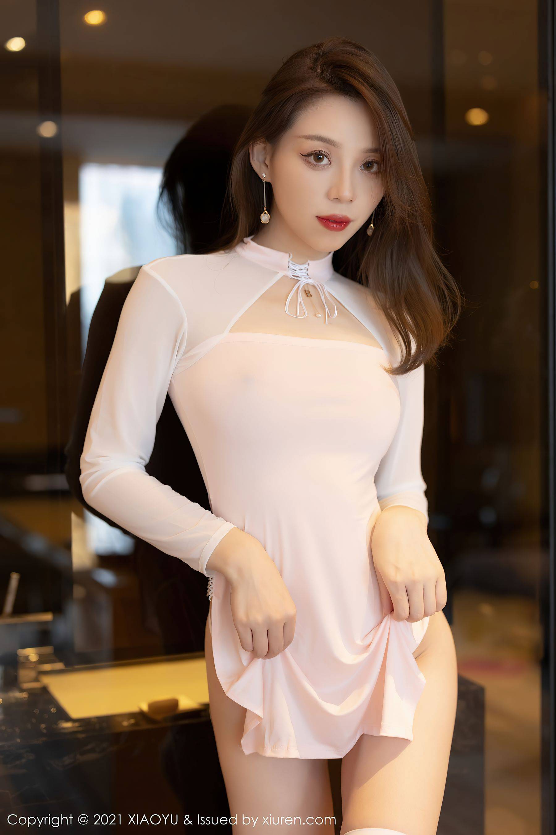 [语画界XIAOYU] Vol.608 言沫Xiuren秀人写真高清美女套图写真下载-看套图看套图