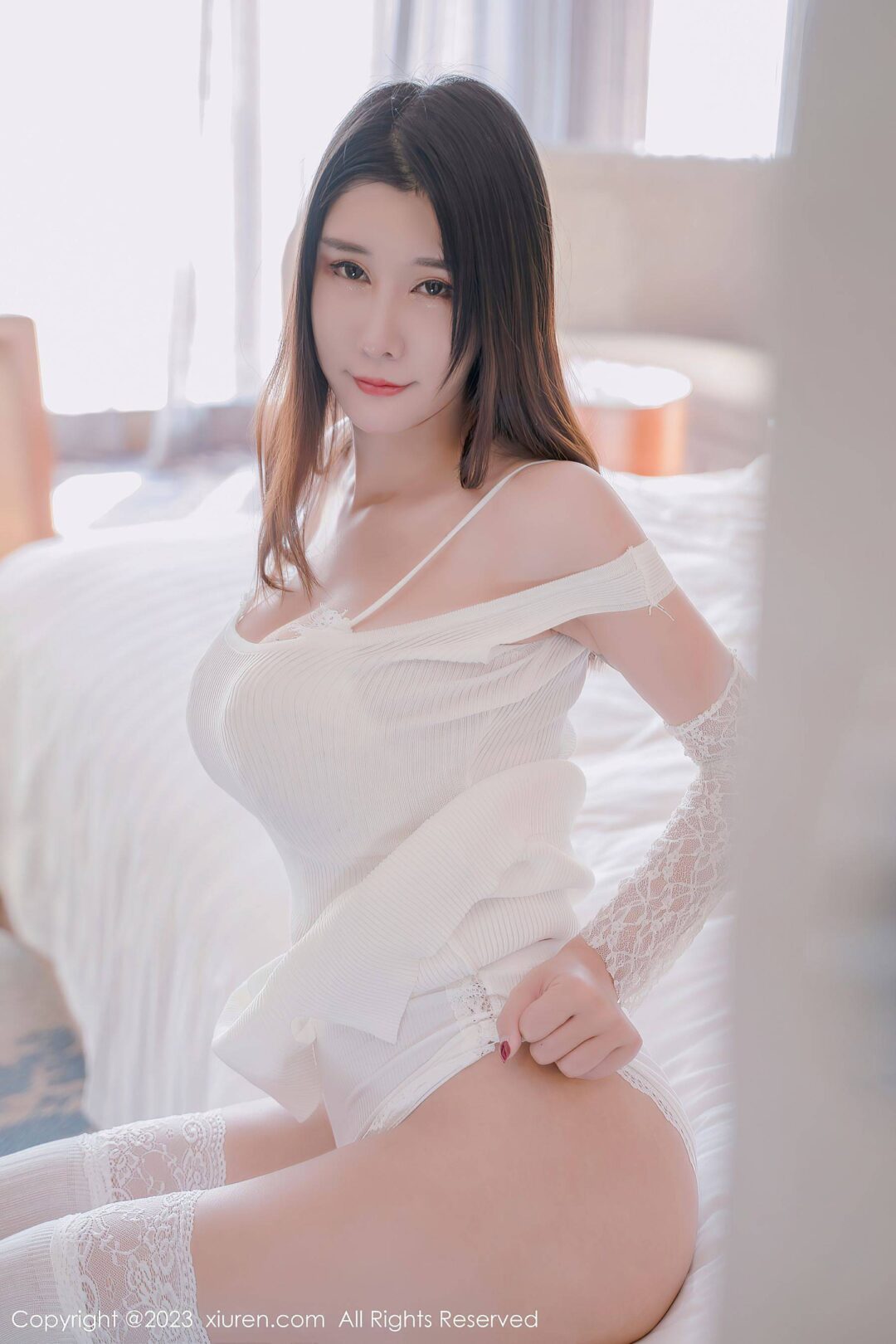 [XiuRen秀人网] No.6128 夏沫沫tifa 丝袜美腿Xiuren秀人写真高清美女套图写真下载-看套图看套图