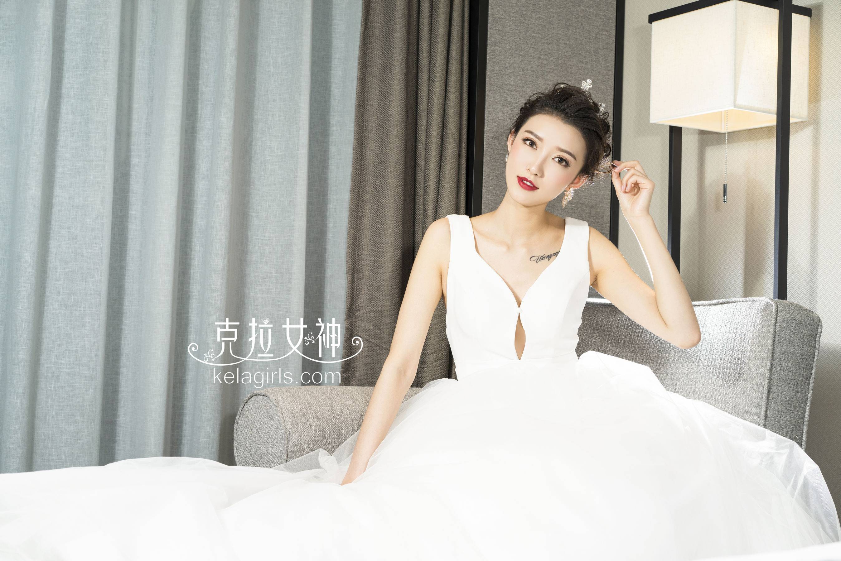 [克拉女神Kelagirls] 2017.10.23 赵雨静 Yes，I doXiuren秀人写真高清美女套图写真下载-看套图看套图