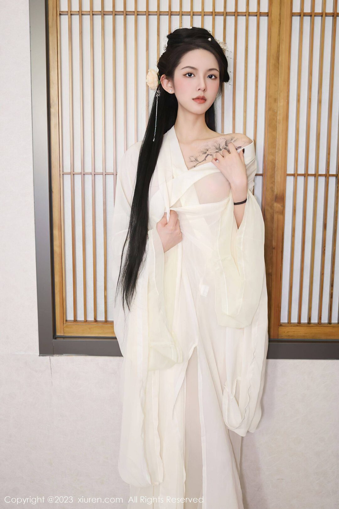 [XiuRen秀人网] No.6430 乔一一 古装美腿Xiuren秀人写真高清美女套图写真下载-看套图看套图