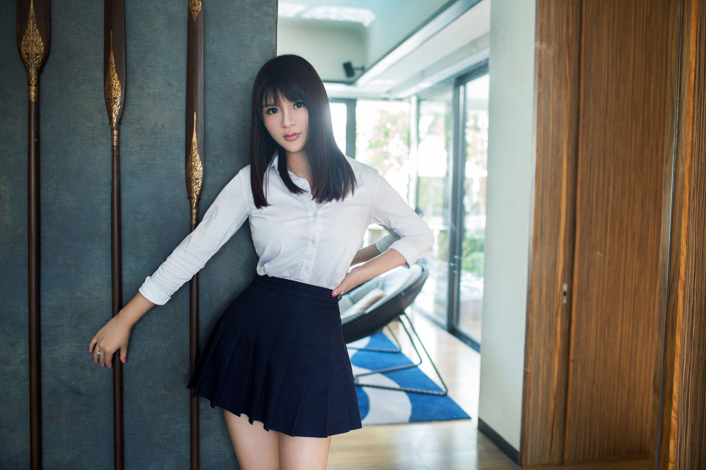 王依萌《萌颜巨乳、高大白美》 [推女郎TuiGirl] No.063Xiuren秀人写真高清美女套图写真下载-看套图看套图