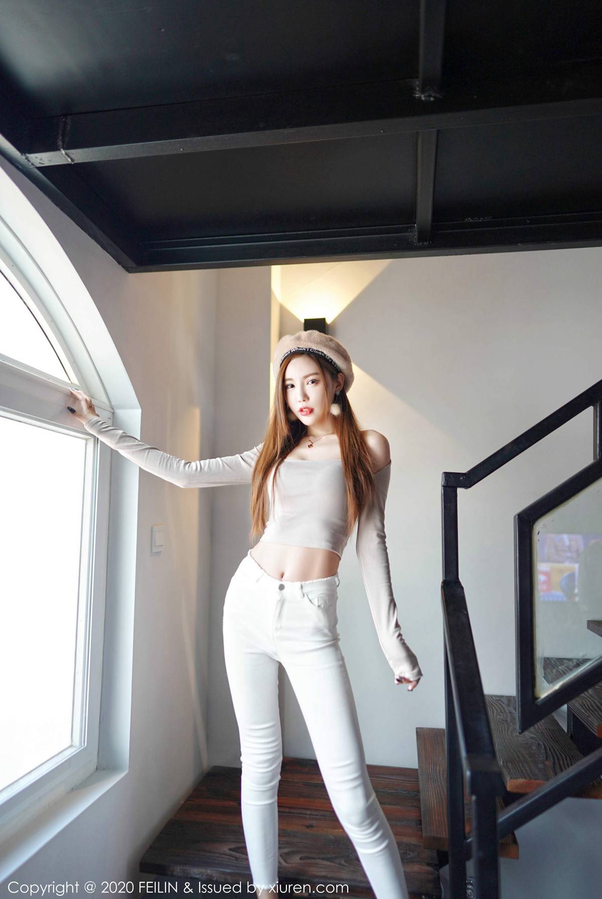 [FEILIN嗲囡囡] VOL.223 梦小楠小夜猫Xiuren秀人写真高清美女套图写真下载-看套图看套图