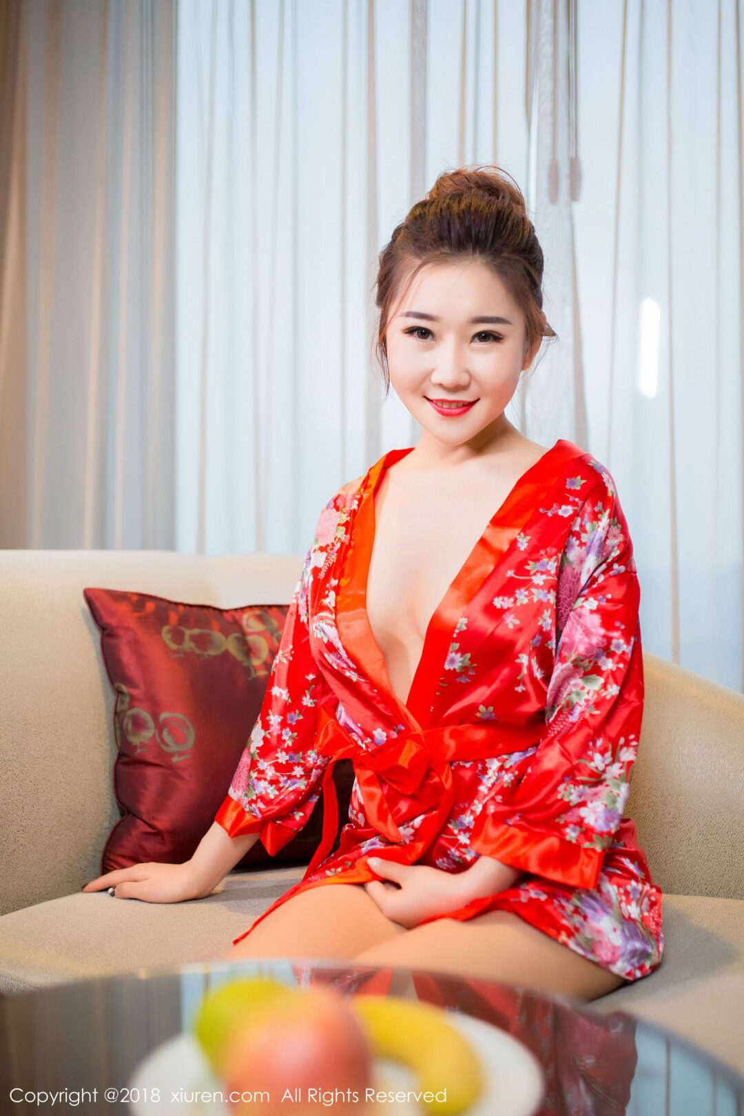 棉花糖candy《华丽和服+半透丝袜》 [秀人XiuRen] No.892Xiuren秀人写真高清美女套图写真下载-看套图看套图