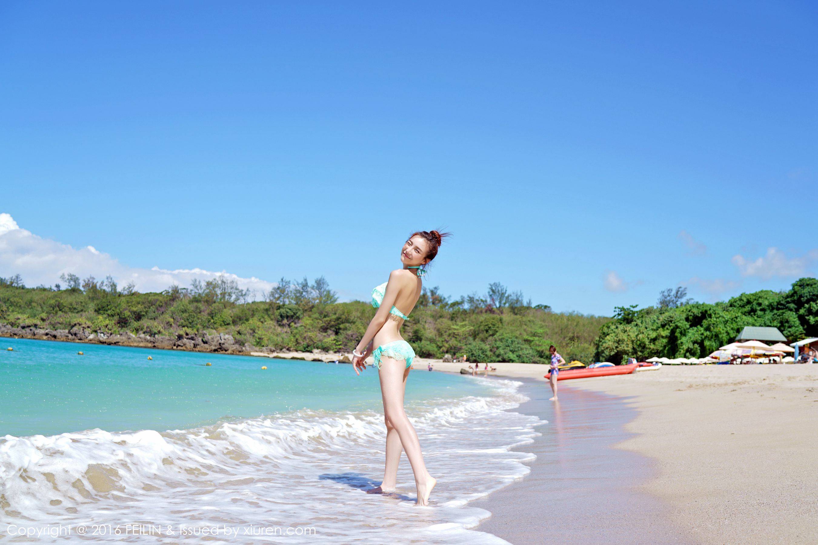 上海妹子@Hana妹《首套写真》 [嗲囡囡FEILIN] Vol.044Xiuren秀人写真高清美女套图写真下载-看套图看套图