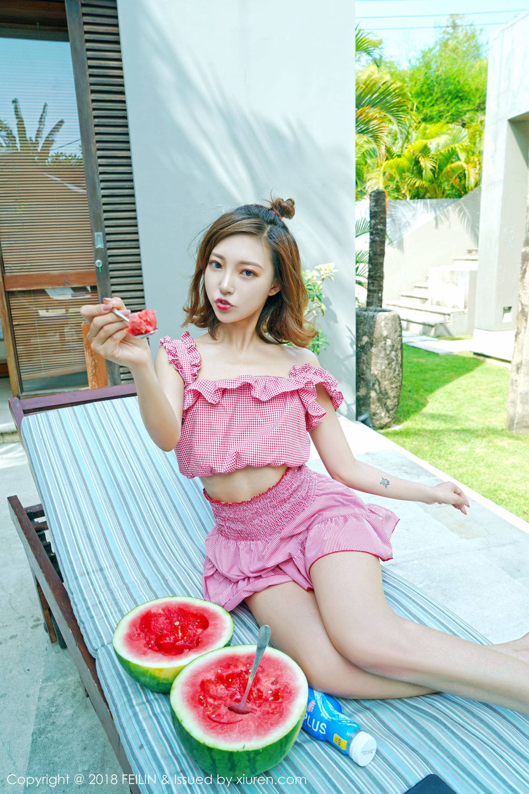 [嗲囡囡FEILIN] VOL.150 冯木木LRISXiuren秀人写真高清美女套图写真下载-看套图看套图