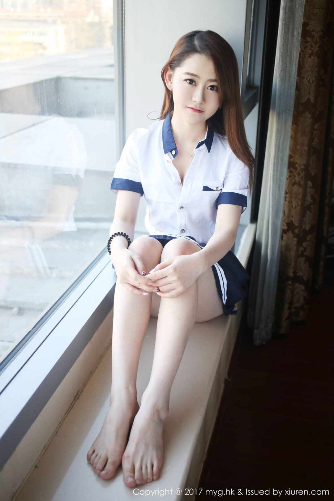 养眼新人女神@艾然Airan [美媛馆MyGirl] Vol.241Xiuren秀人写真高清美女套图写真下载-看套图看套图