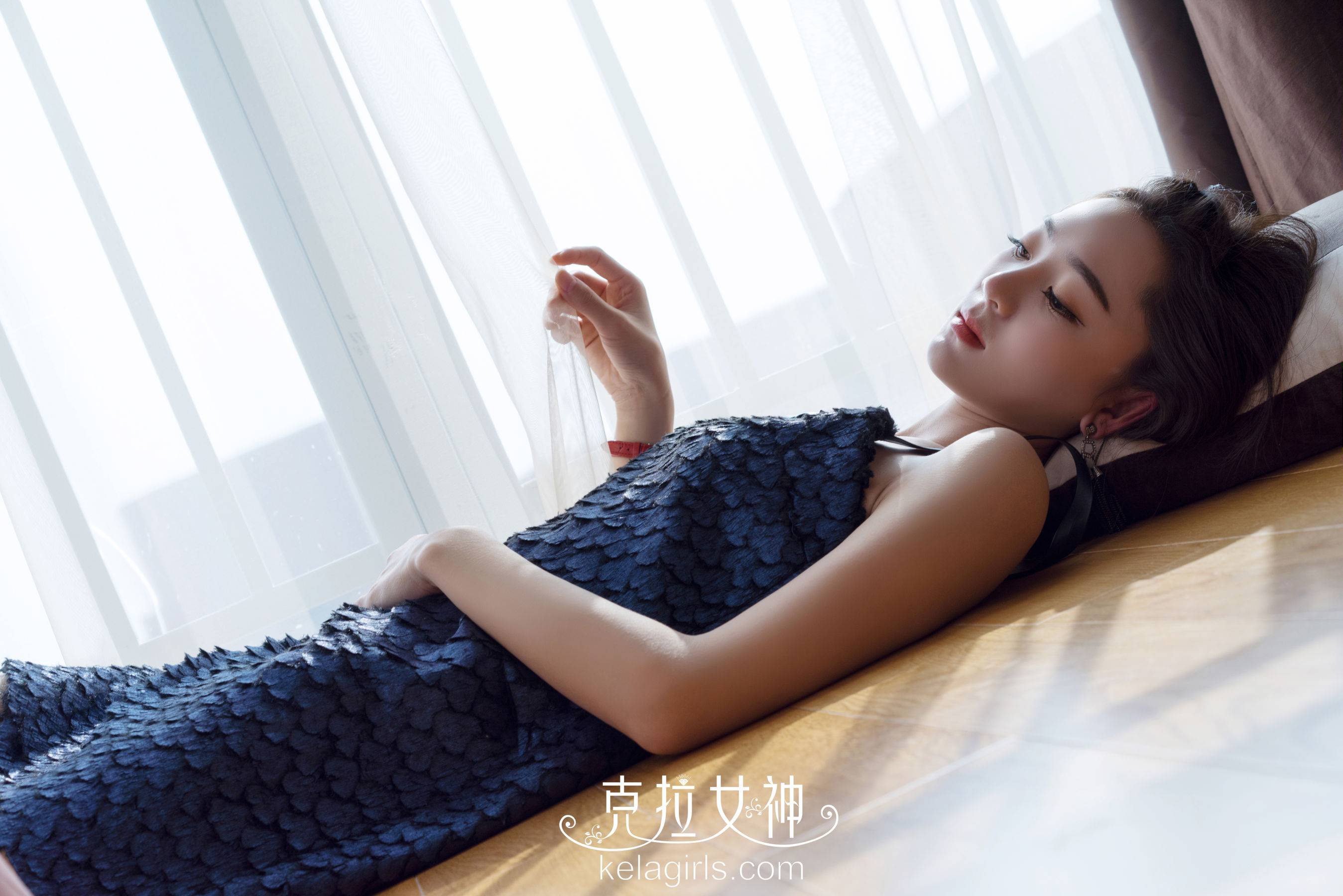 穆雪儿《邂逅蓝人鱼》 [克拉女神]Xiuren秀人写真高清美女套图写真下载-看套图看套图