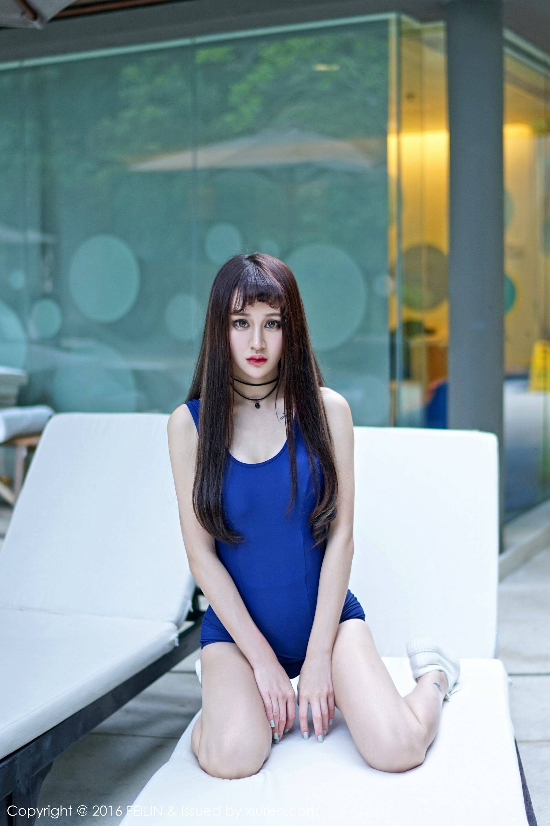 Cheryl青树《死库水+比基尼》 [嗲囡囡FEILIN] Vol.050Xiuren秀人写真高清美女套图写真下载-看套图看套图