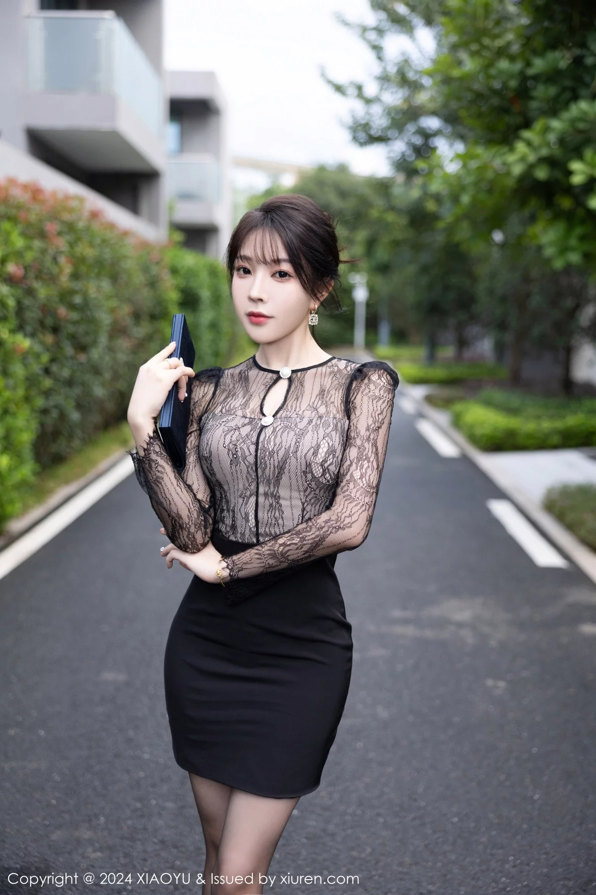 [XiaoYu画语界]Vol.1181_女神徐莉芝Booty黑色轻透连衣裙露蓝色内衣秀曼妙身姿诱惑写真84PXiuren秀人写真高清美女套图写真下载-看套图看套图