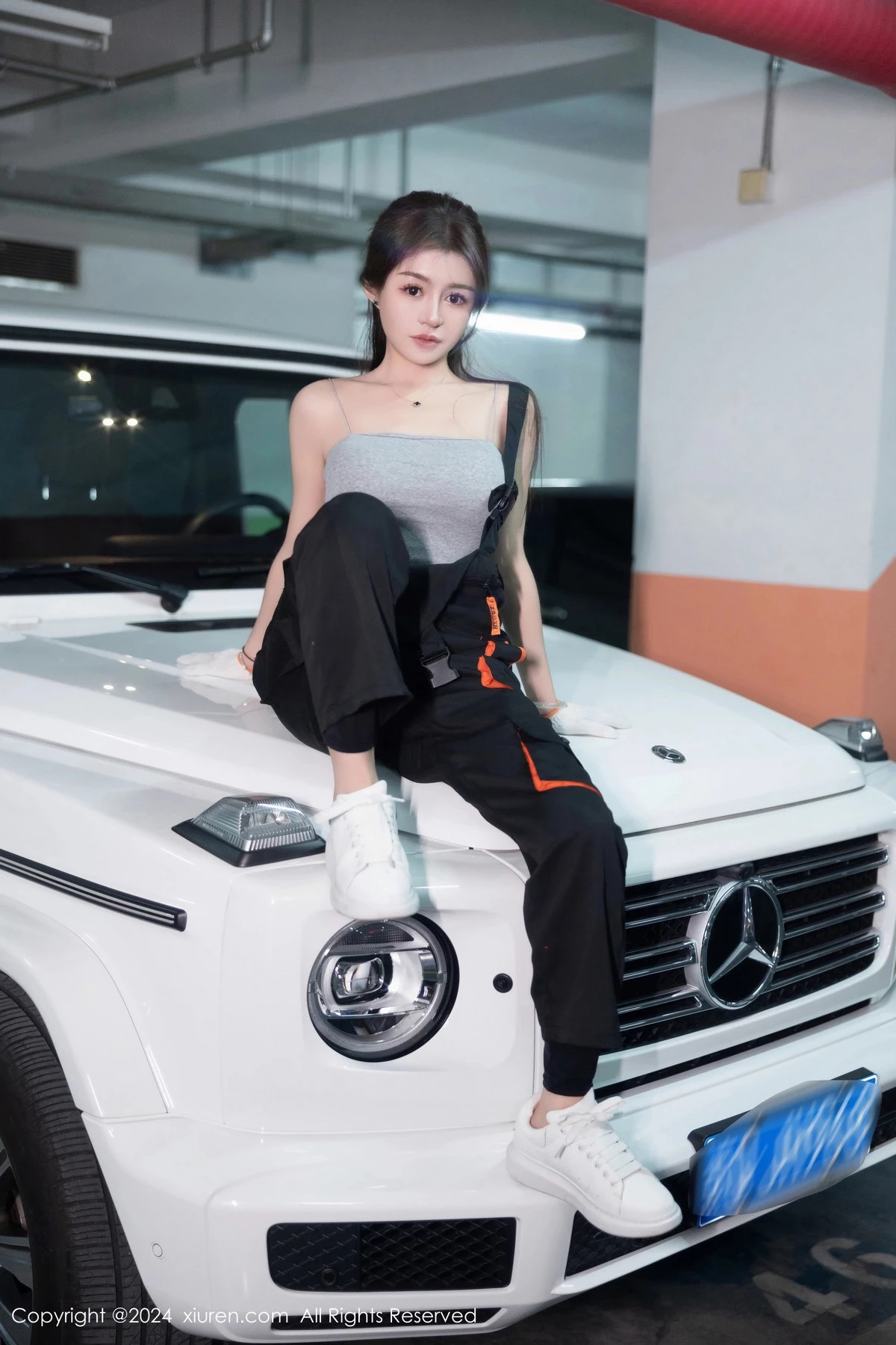 [XiuRen秀人网]No.8171_模特林幼一大G场景性感黑色紧身情趣服秀翘臀美腿撩人诱惑写真80PXiuren秀人写真高清美女套图写真下载-看套图看套图