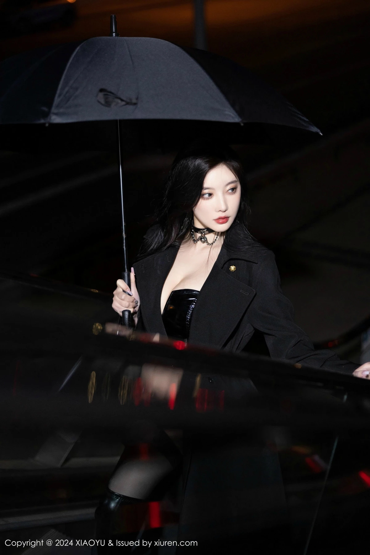 [XiaoYu画语界]Vol.1241_女神杨晨晨Yome黑色外套露性感黑色皮质内衣秀丰腴身材诱惑写真85PXiuren秀人写真高清美女套图写真下载-看套图看套图