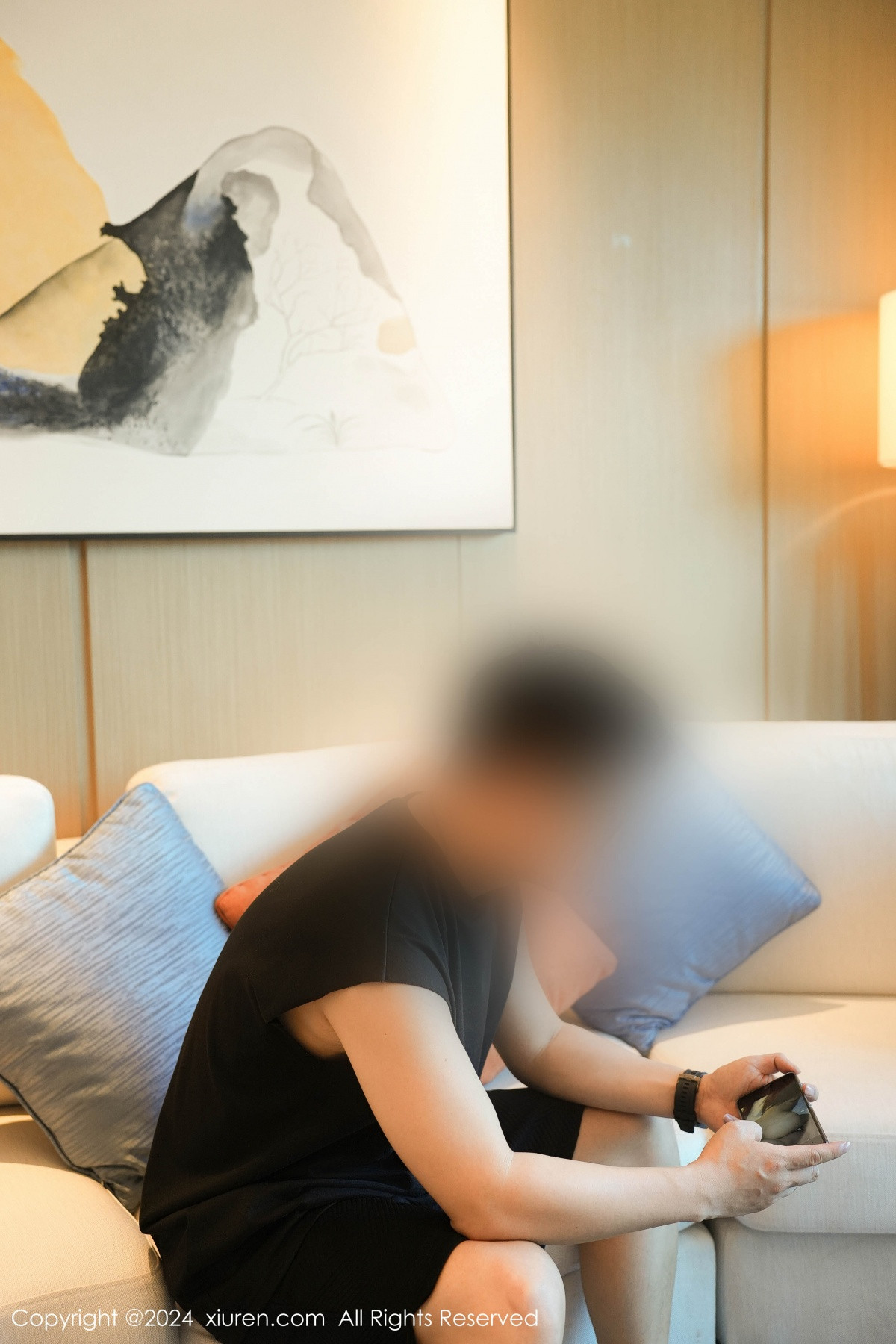 [XiuRen秀人网]No.8735_模特甜妮性感黑色制服露黑色蕾丝内衣配黑丝袜秀曼妙身姿诱惑写真85PXiuren秀人写真高清美女套图写真下载-看套图看套图