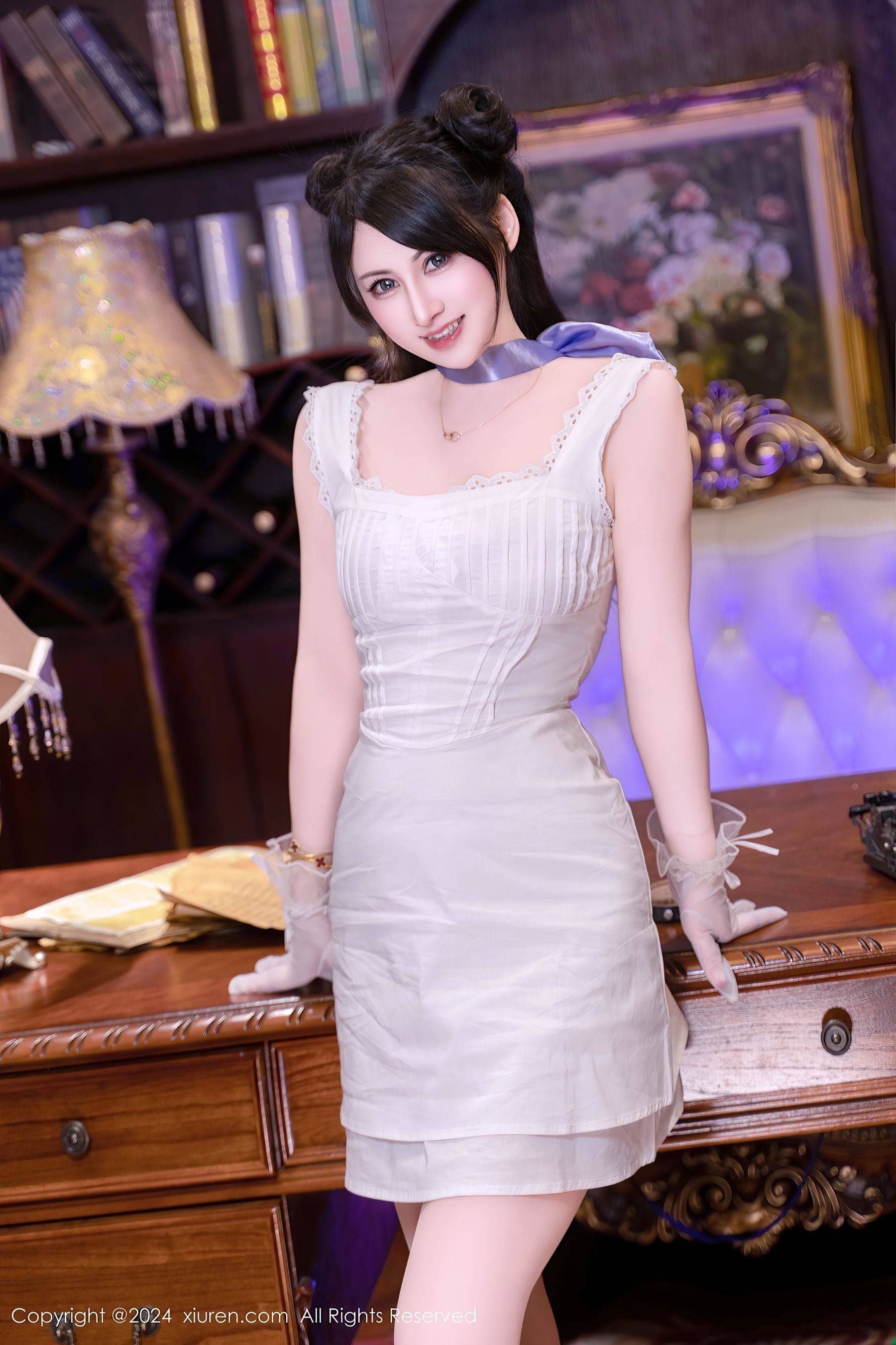 [XiuRen秀人网] No.9214 诗诗kiki 美臀丝袜Xiuren秀人写真高清美女套图写真下载-看套图看套图