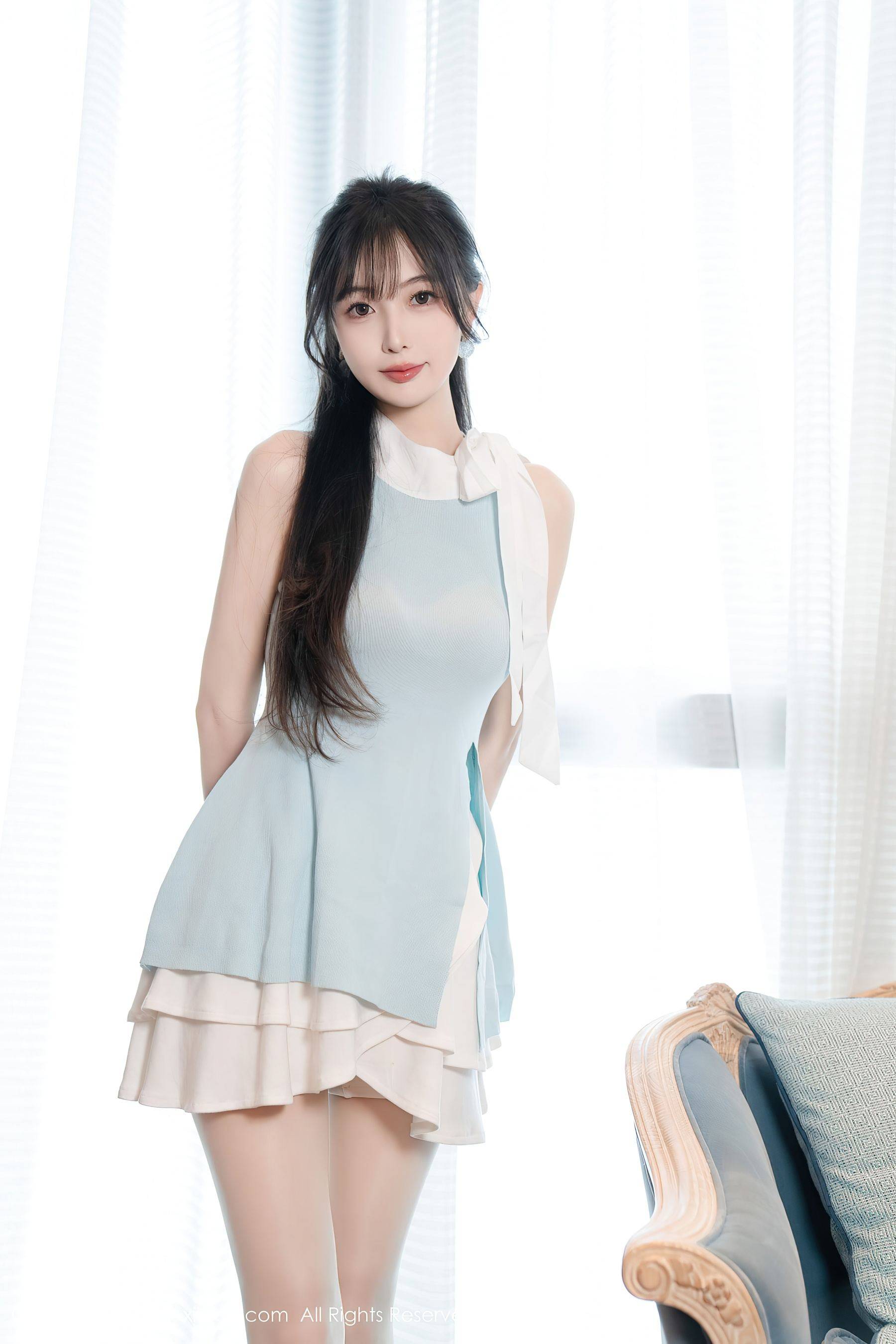 [XiuRen秀人网] No.8761 林星阑 美腿丝袜Xiuren秀人写真高清美女套图写真下载-看套图看套图