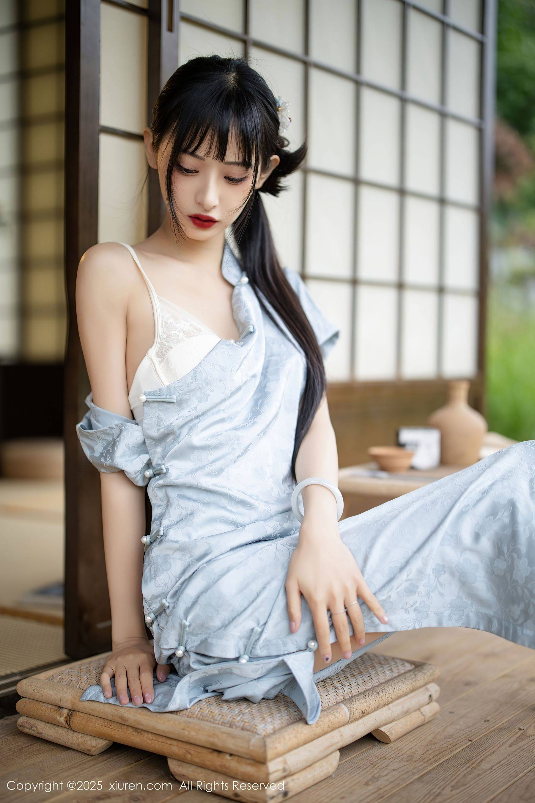 [XiuRen秀人网] No.10278 茂木希子 日式旗袍Xiuren秀人写真高清美女套图写真下载-看套图看套图