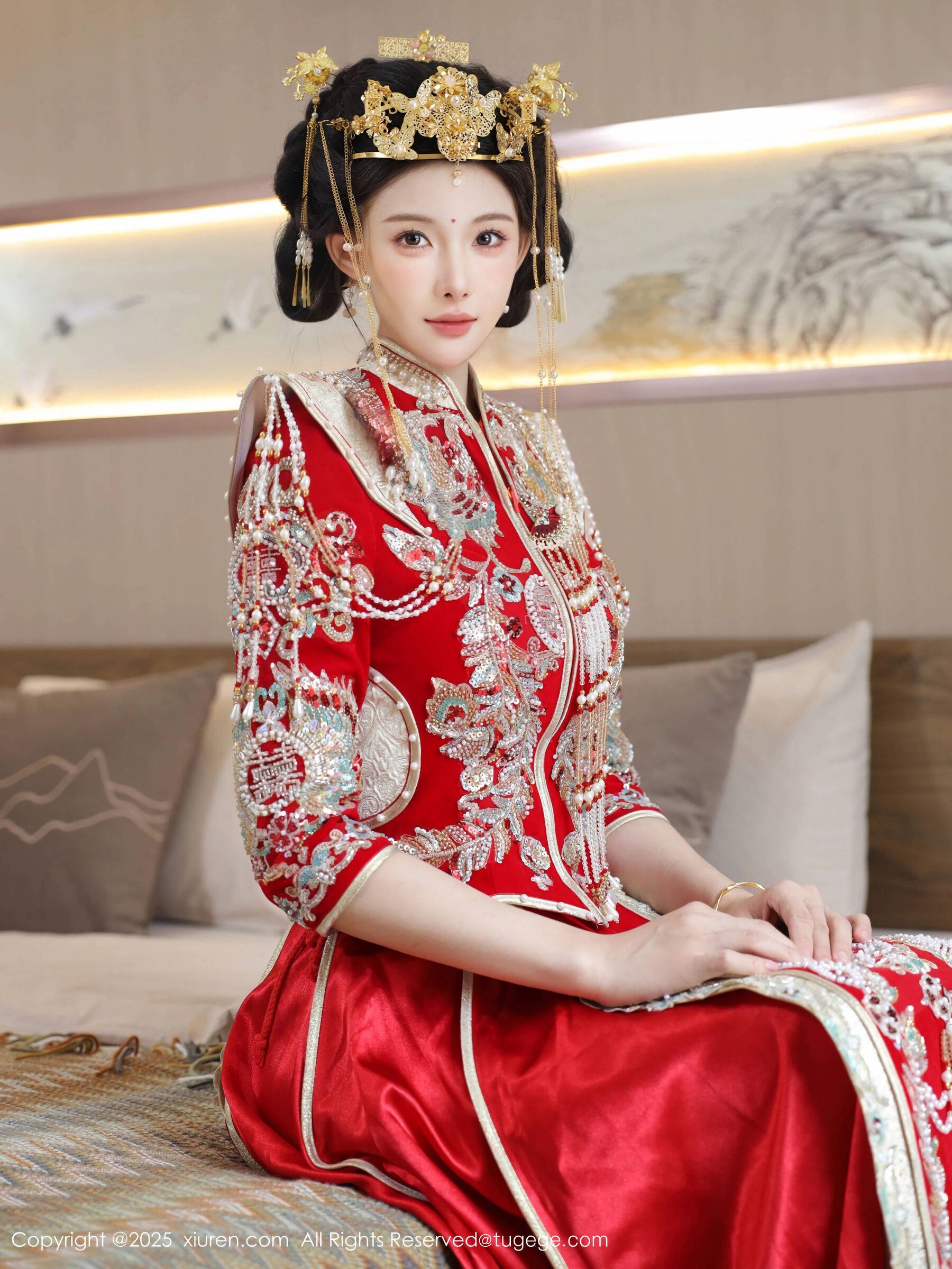 [XiuRen秀人网] 梨霜儿 No.10742Xiuren秀人写真高清美女套图写真下载-看套图看套图