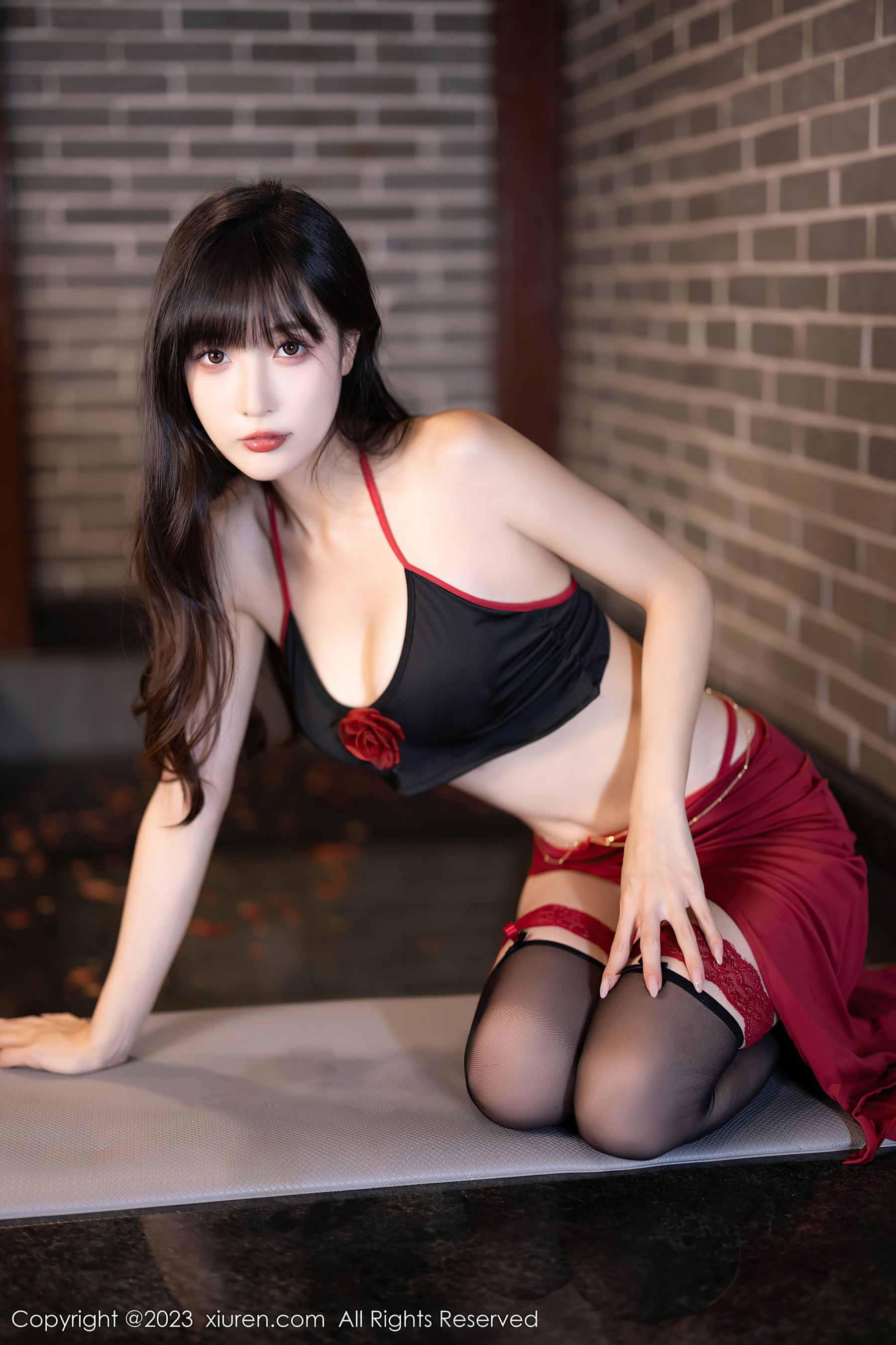 图片[2]Xiuren秀人写真高清美女套图写真下载-看套图[XiuRen秀人网] No.7529 林星阑 黑丝美腿Xiuren秀人写真高清美女套图写真下载-看套图看套图