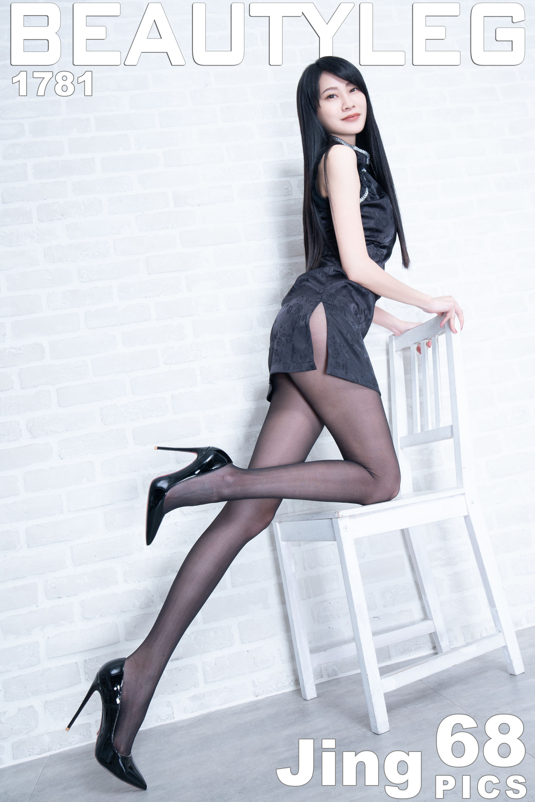 腿模Jing《黑丝旗袍+肉丝OL制服》 [Beautyleg] No.1781 写真集Xiuren秀人写真高清美女套图写真下载-看套图看套图