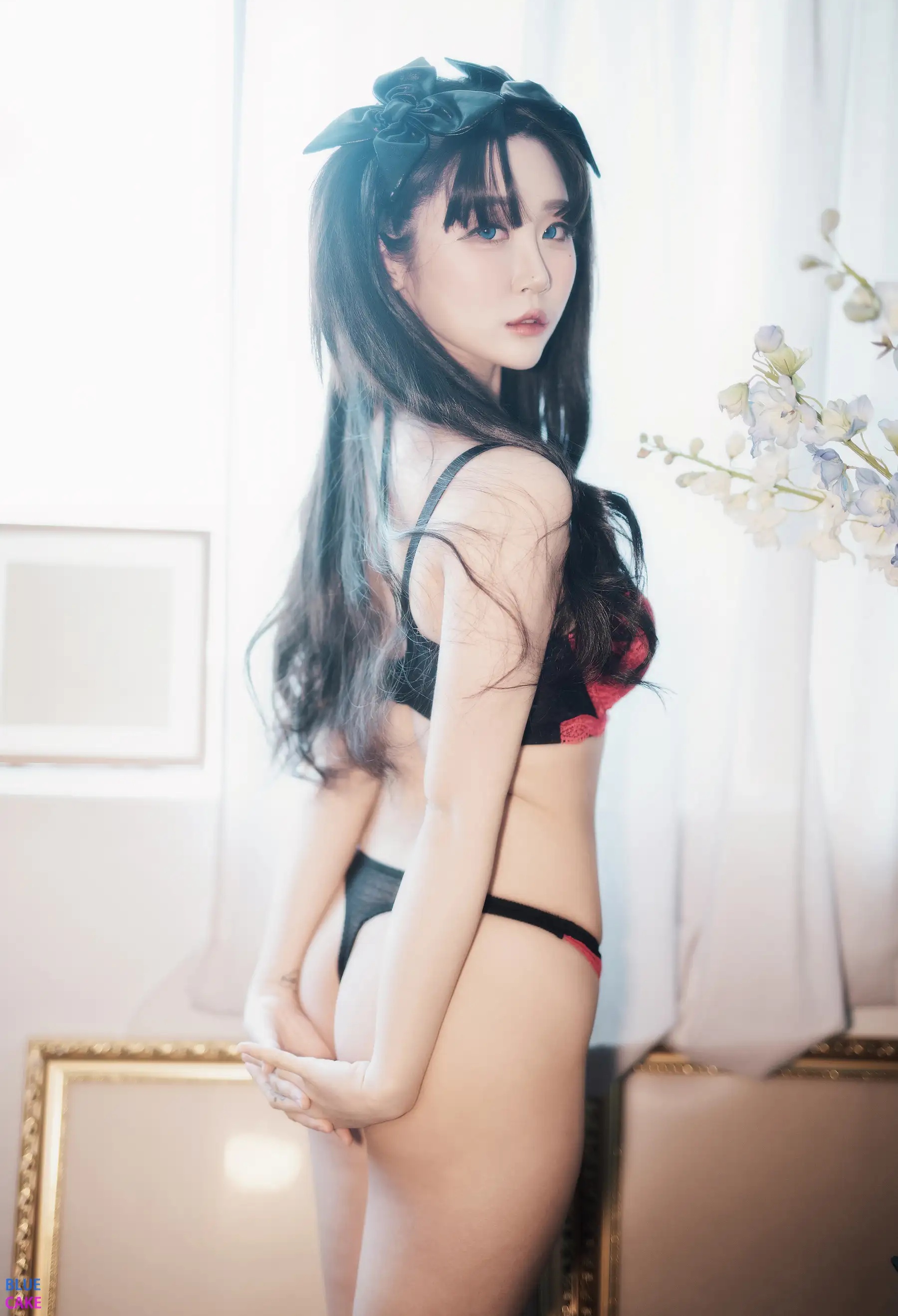 韩国美女模特Bomi No.016 - Fate Saber x Thosaka Rin Lingerie ver(Bomi&Zia) [128P]Xiuren秀人写真高清美女套图写真下载-看套图看套图