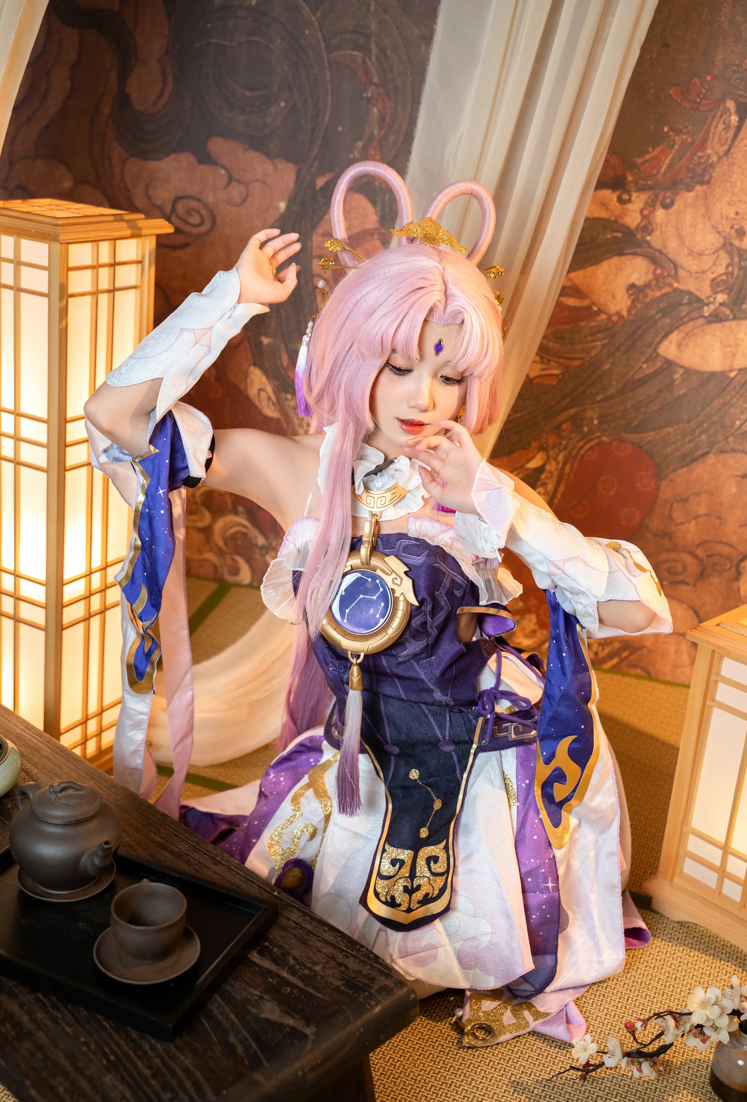越南Coser美女_PoppaChan_No.067 &ndash; Fu Xuan [47P]Xiuren秀人写真高清美女套图写真下载-看套图看套图