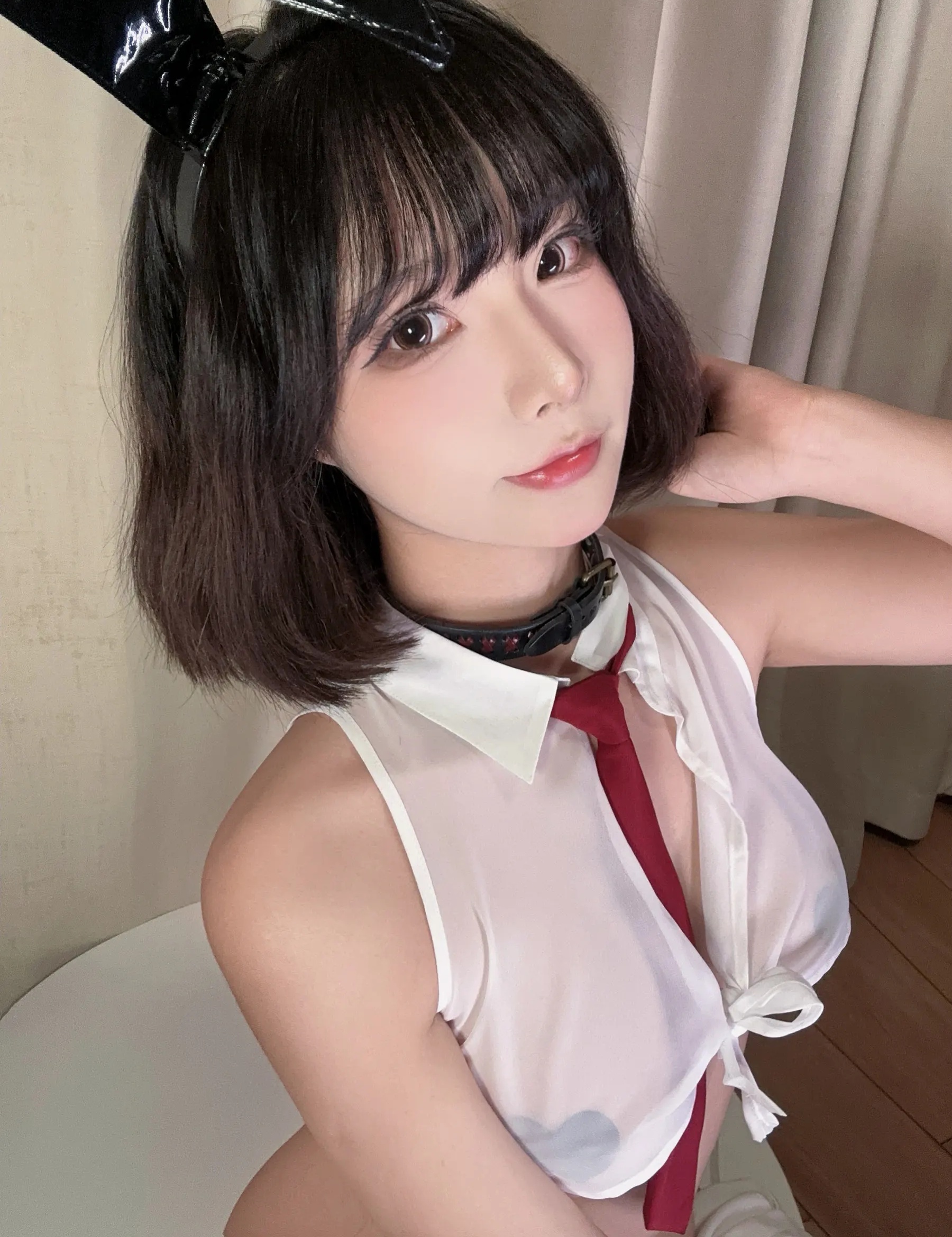 Coser美女Yuuhui玉汇 NO.130 &ndash; 25.7月Patreon会员 学生兔 [25P]Xiuren秀人写真高清美女套图写真下载-看套图看套图