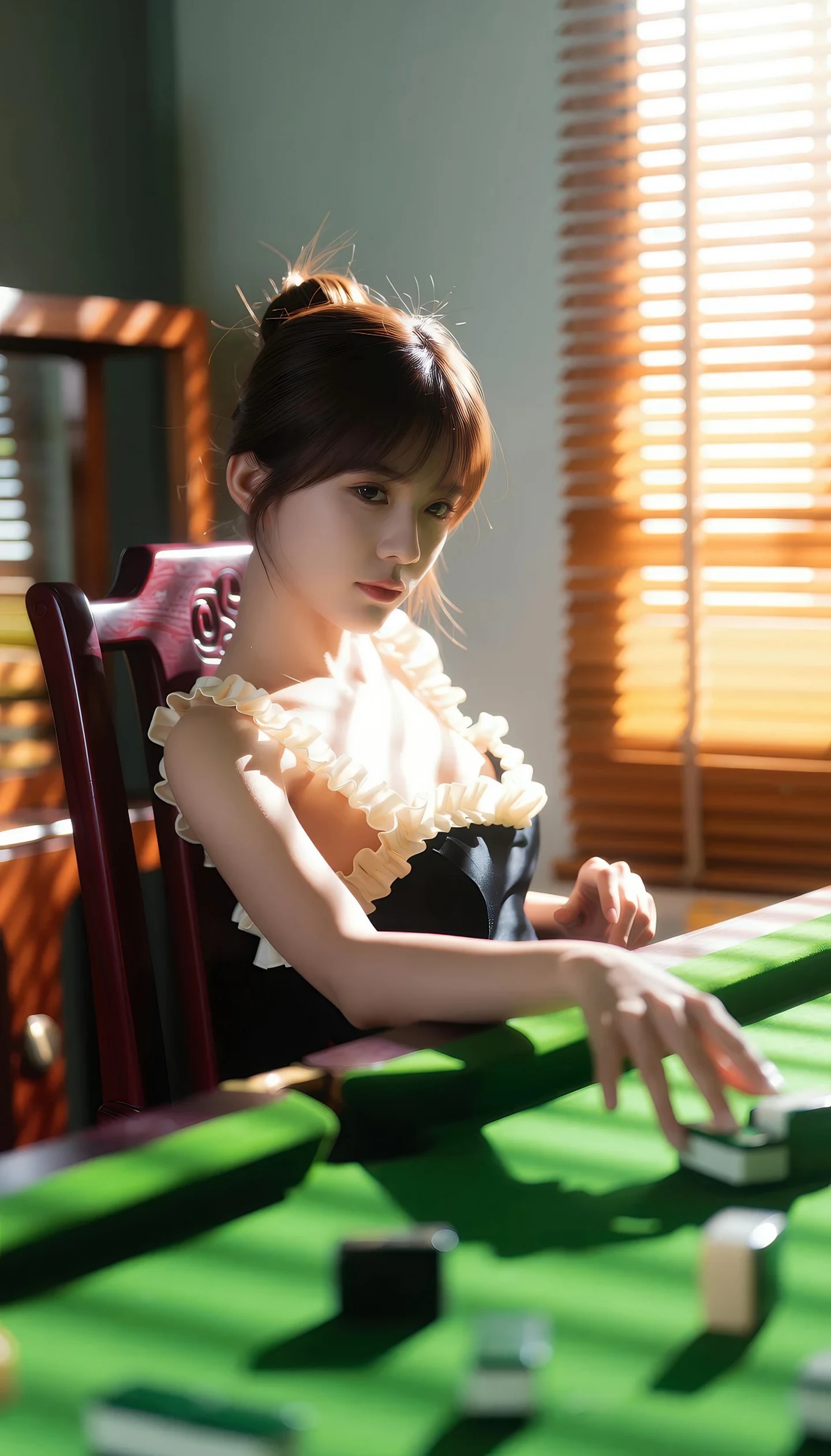 AIG美女_No.430_奶盖布丁luna_棋牌室 主题写真 [82+1P]Xiuren秀人写真高清美女套图写真下载-看套图看套图