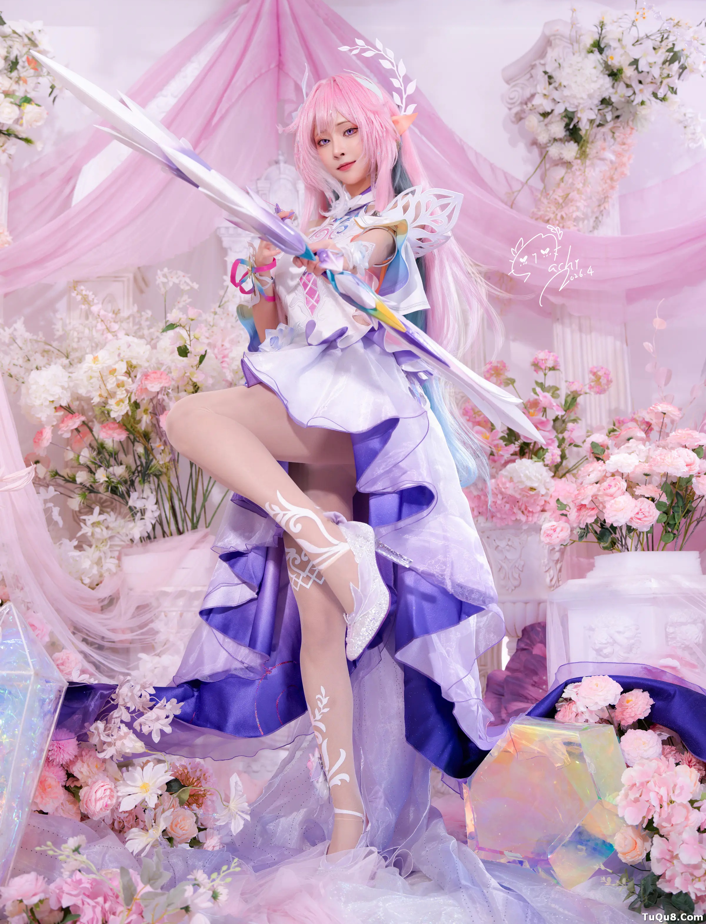 Coser美女_Machi马吉_No.030 &ndash; 昔涟 先行图 [14P]Xiuren秀人写真高清美女套图写真下载-看套图看套图