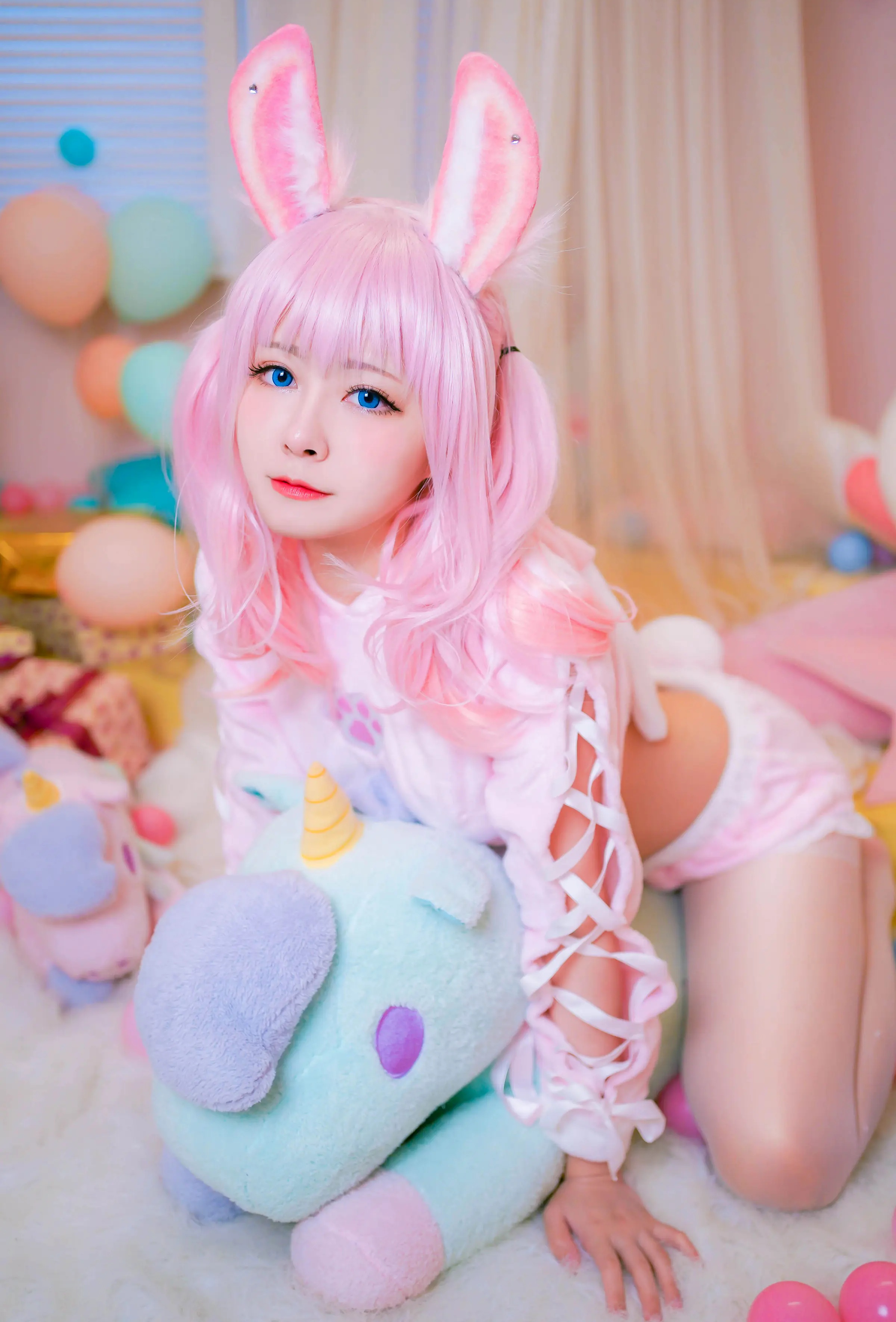 台湾Coser美女_Arty亚缇_No.086 &ndash; Pink Bunny [18P]Xiuren秀人写真高清美女套图写真下载-看套图看套图
