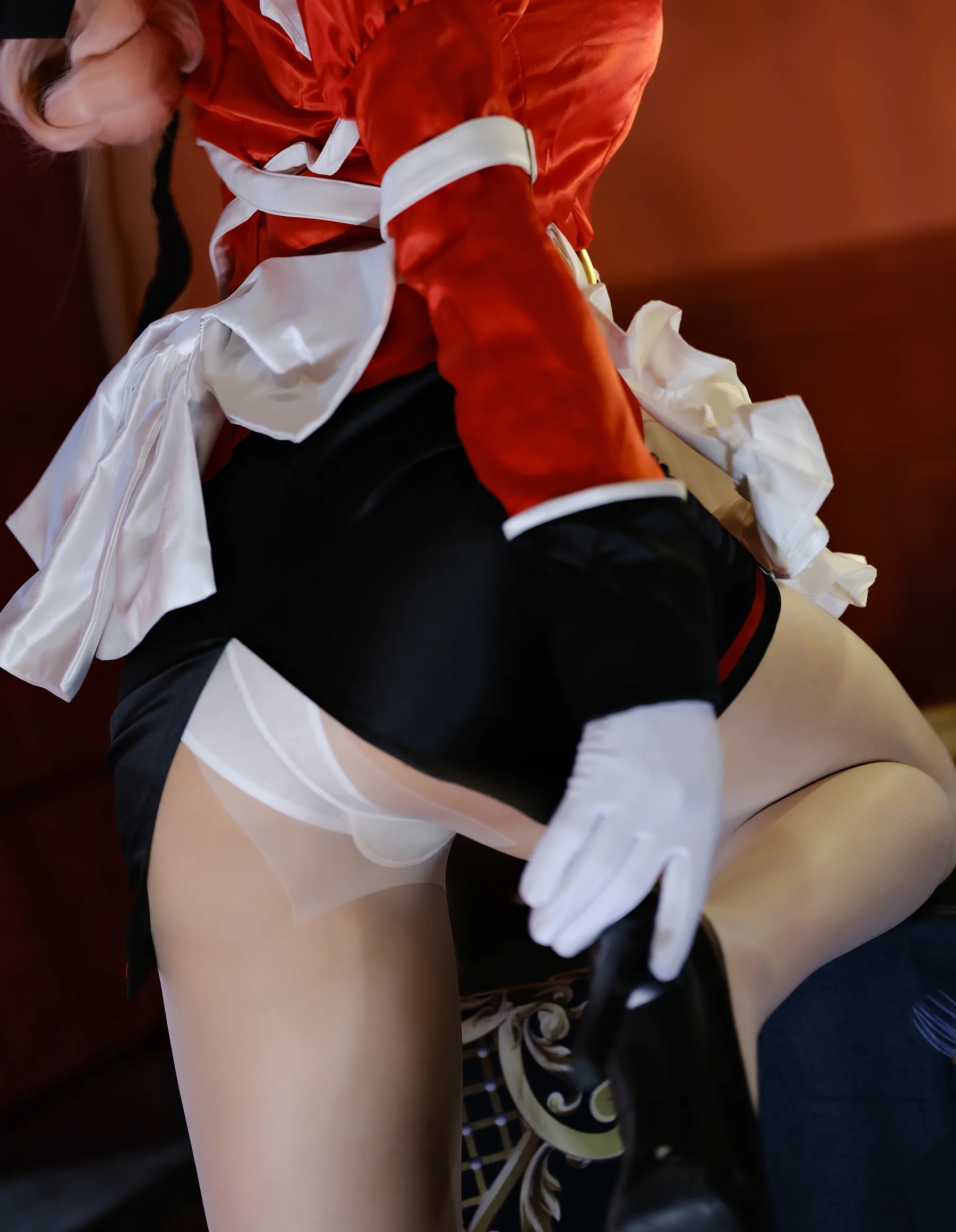 二次元博主_小仓千代w_No.038 南丁女仆 主题写真 [22P]Xiuren秀人写真高清美女套图写真下载-看套图看套图