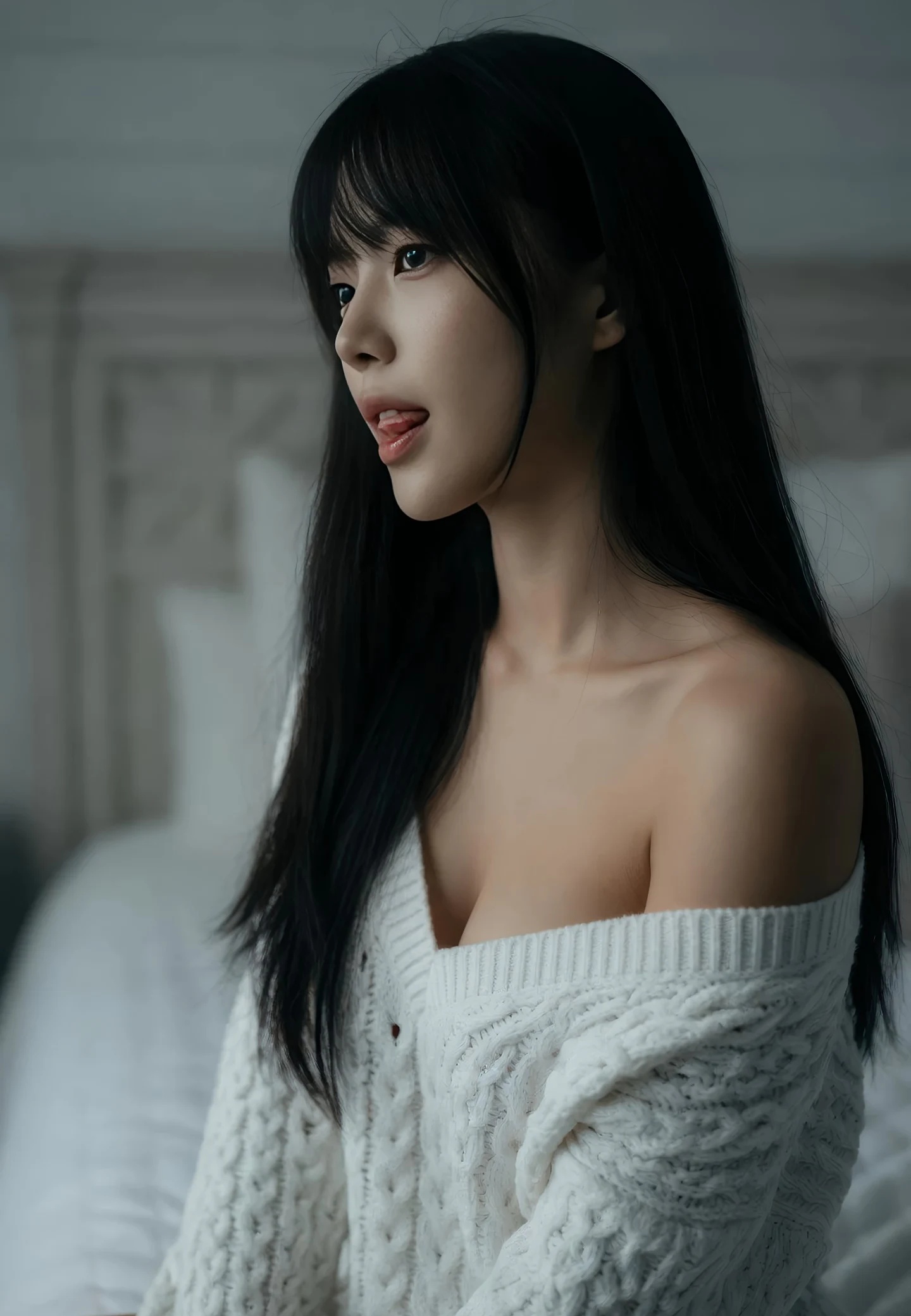 AIG美女_No.535_芭喜mila_白色毛衣 主题写真 [69+1P]-看套图