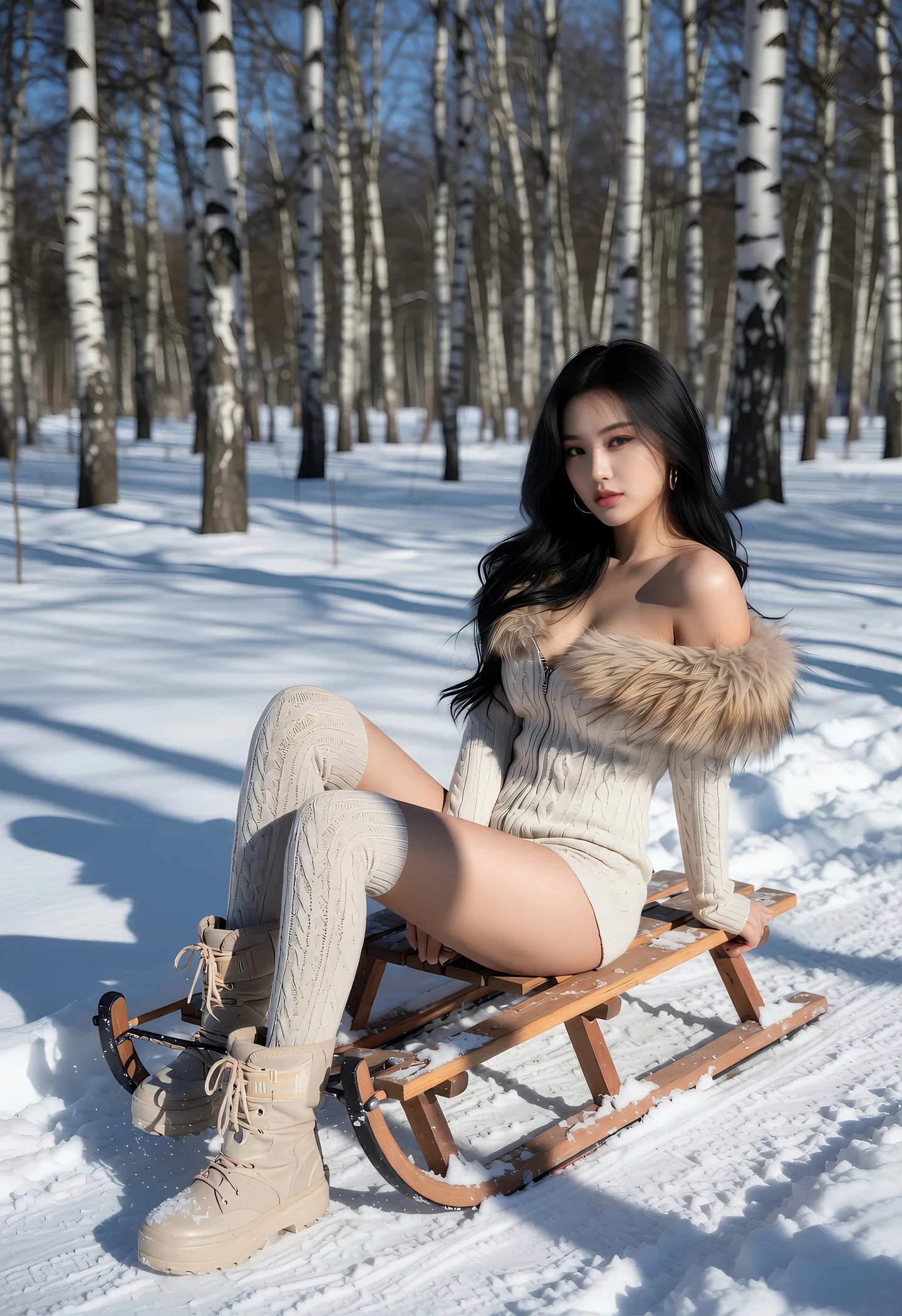 AIG美女_No.449_乐瑶_性感白色腿袜 主题写真 [68+1P]Xiuren秀人写真高清美女套图写真下载-看套图看套图