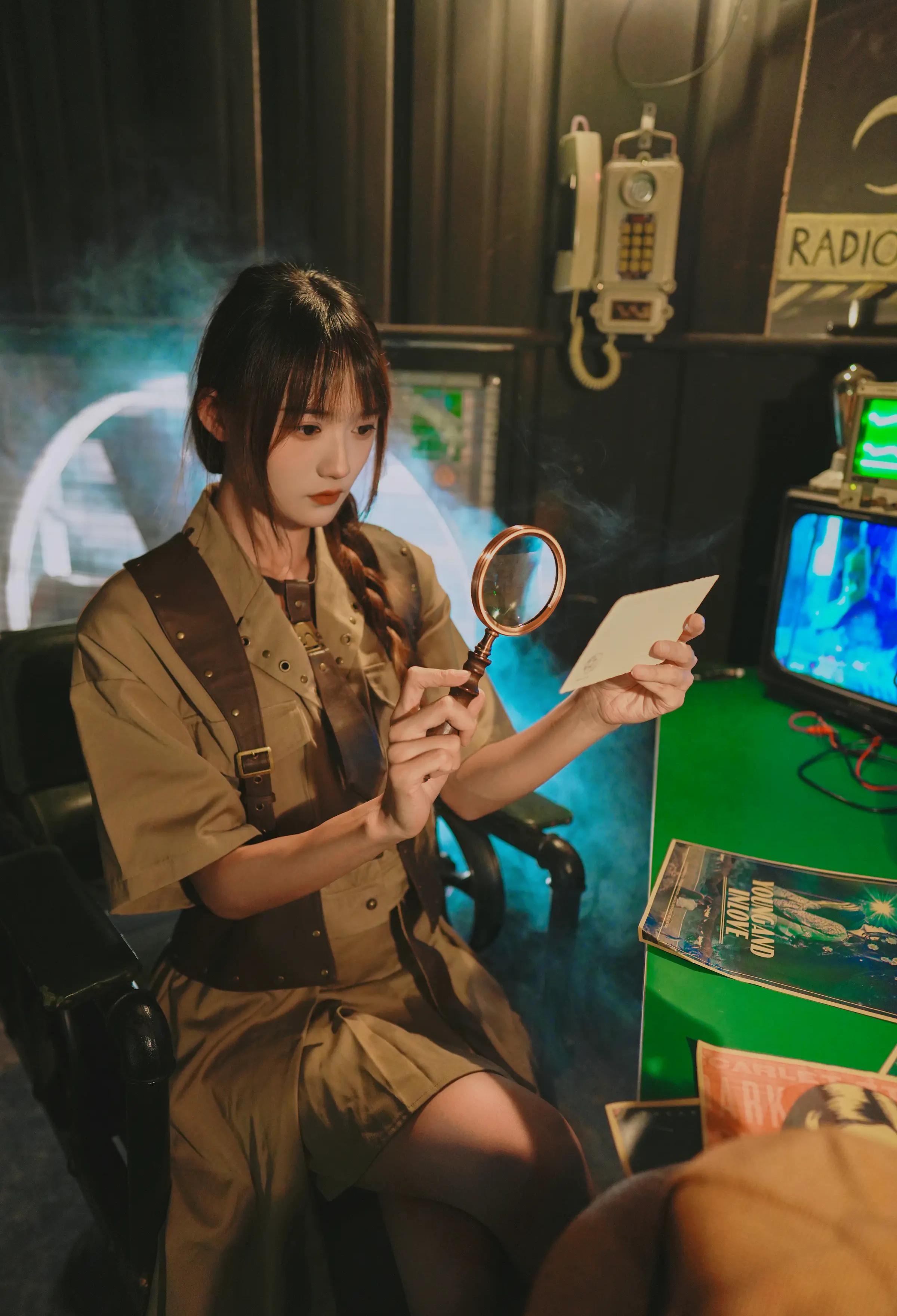 颜值博主_兔子Zzz不吃胡萝卜_No.132 &ndash; 跟我一起探险吧 主题写真 [31P]-看套图