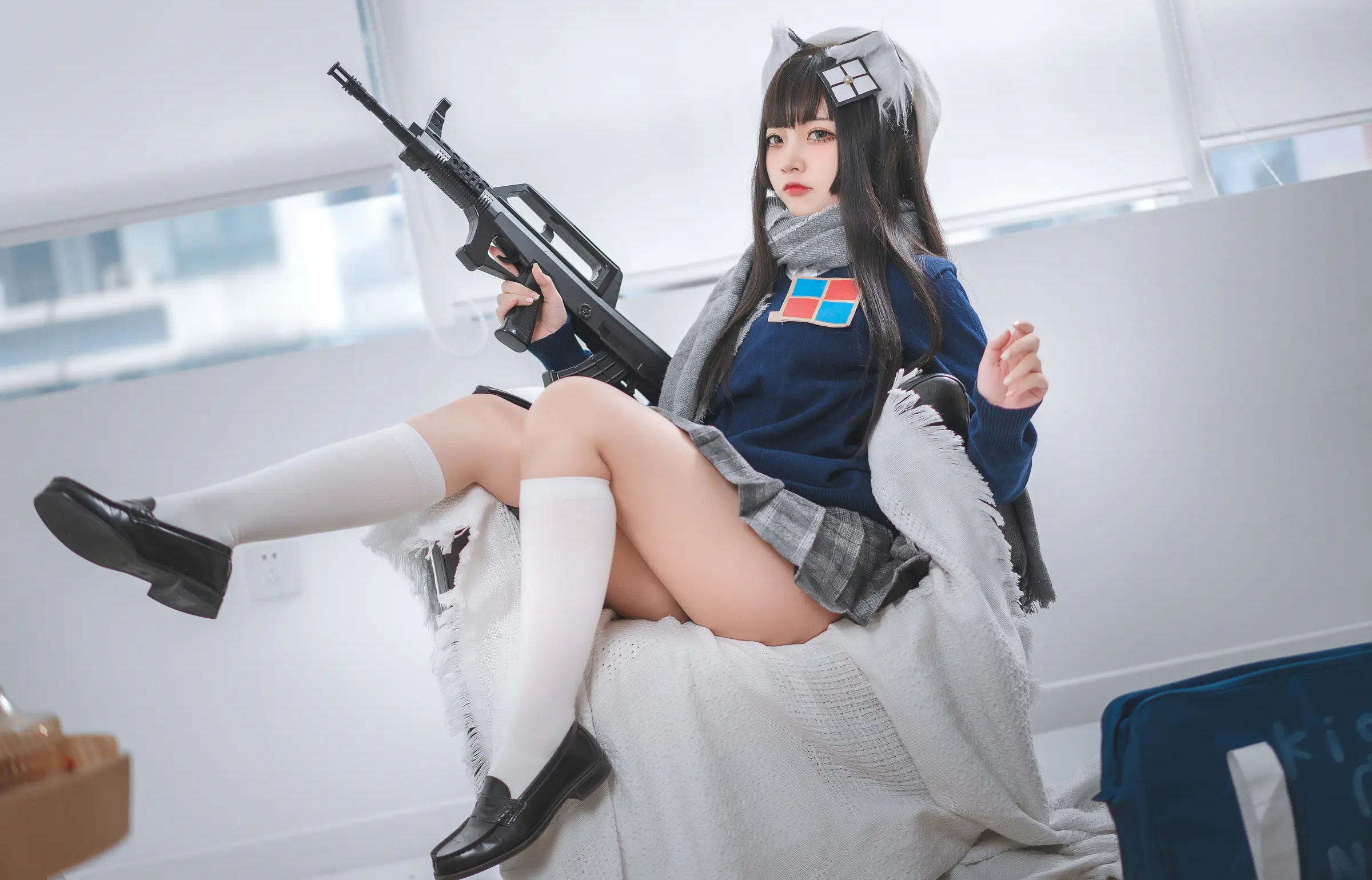 Coser美女_二佐nisa_No.093 &ndash; 11月铁粉福利 少前95式JK [13P]Xiuren秀人写真高清美女套图写真下载-看套图看套图