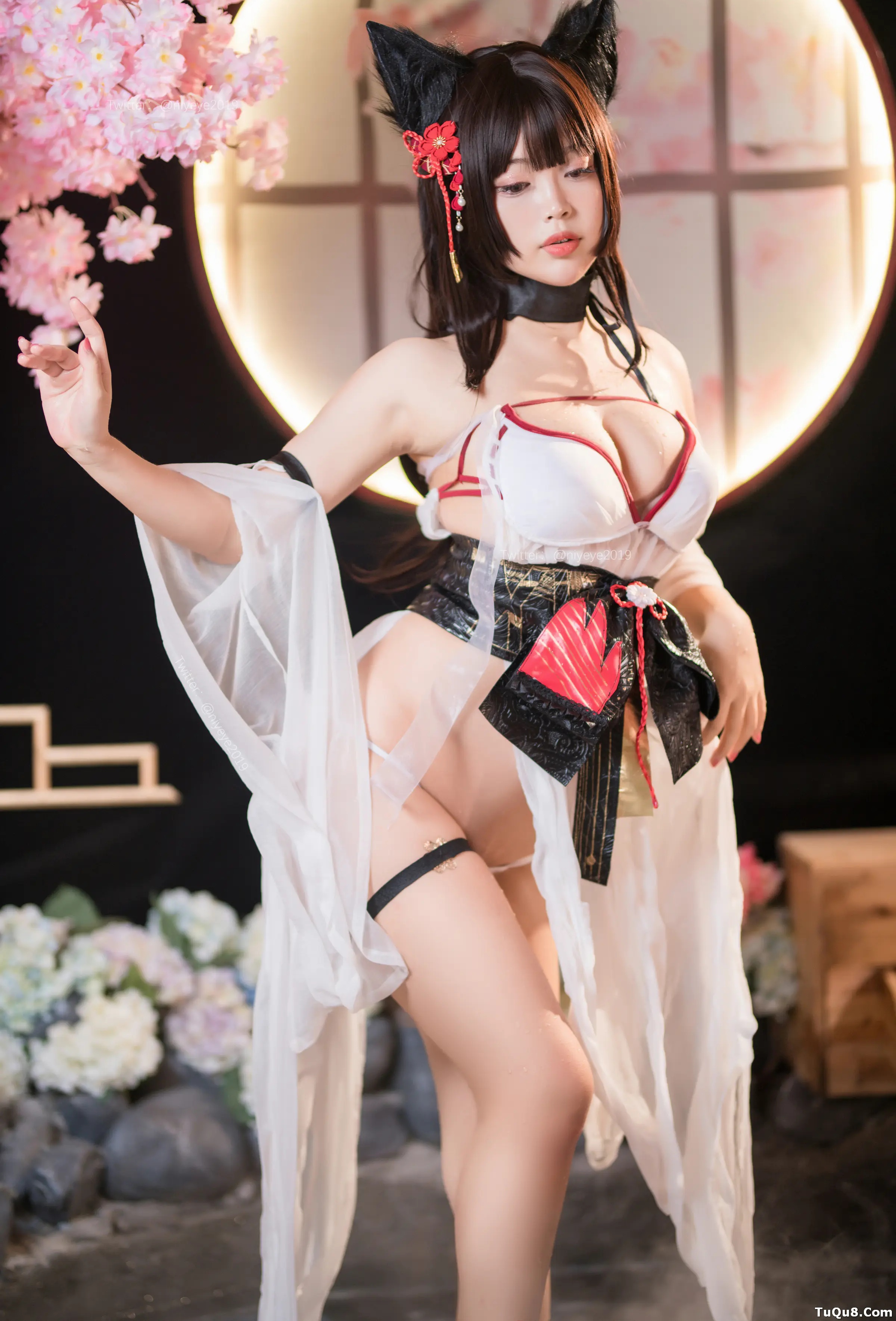 萌系小姐姐_白烨烨_No.054 &ndash; 湿身天诚泳装 主题写真 [61P]Xiuren秀人写真高清美女套图写真下载-看套图看套图